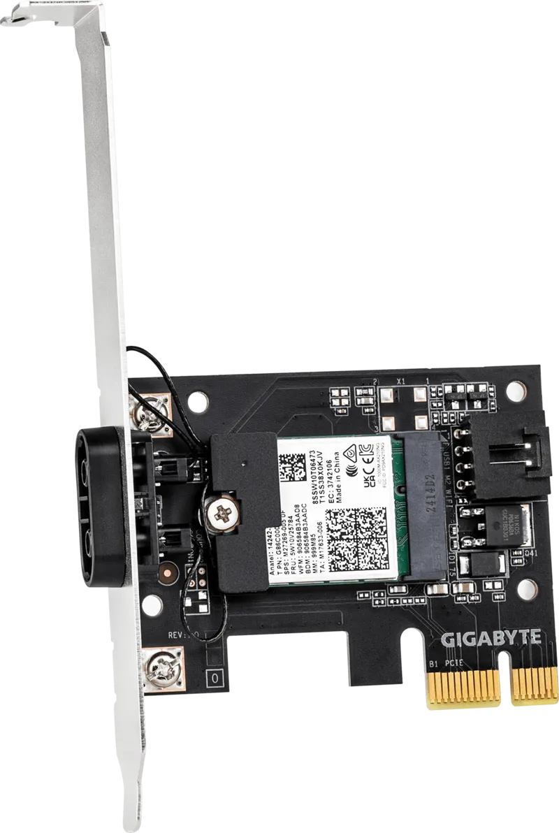 GIGABYTE PCI-E Wifi+BT 2400MBps 6E AX210 EZ-Plug 