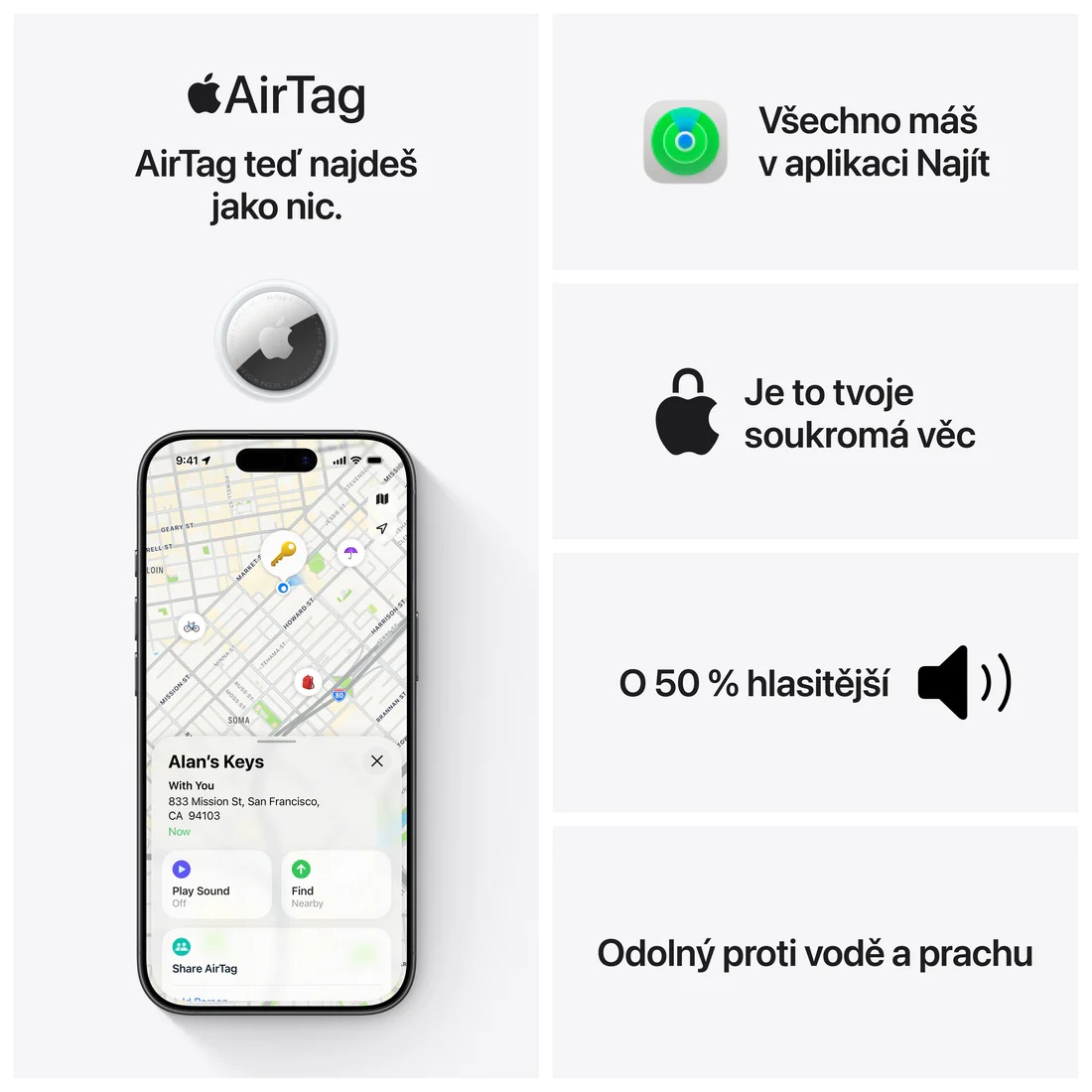 AirTag 2.gen. (4 Pack) 