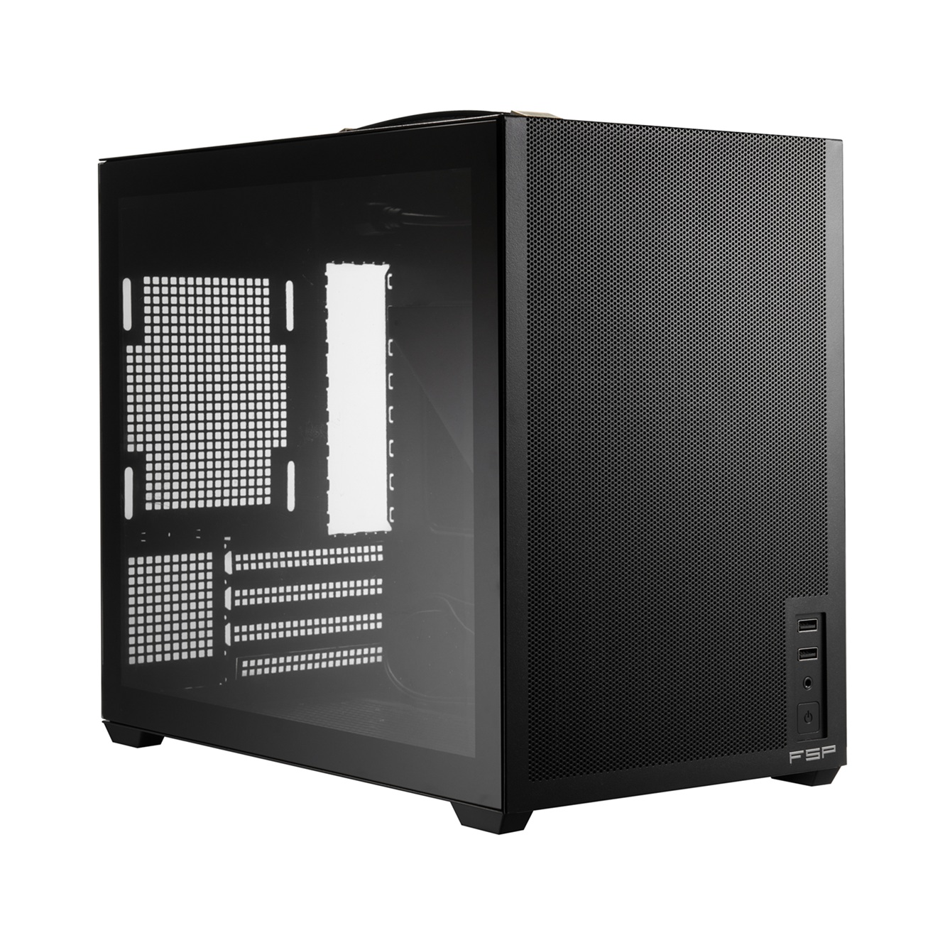 FSP S210-B/ Micro ATX/ Transpar./ Čierna 