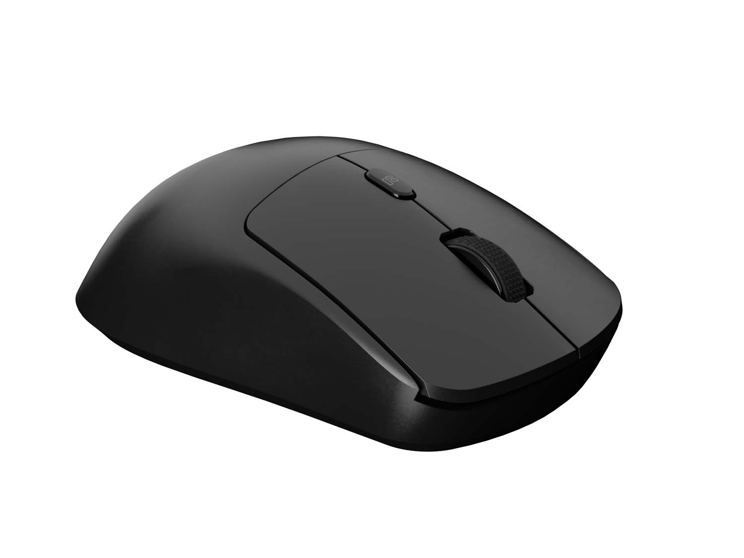 Laserová bezdrôtová myš Natec HAWK 2/ Kancelárska/ Laserová/ 3 200 DPI/ Bezdrôtové USB/ Čierna 