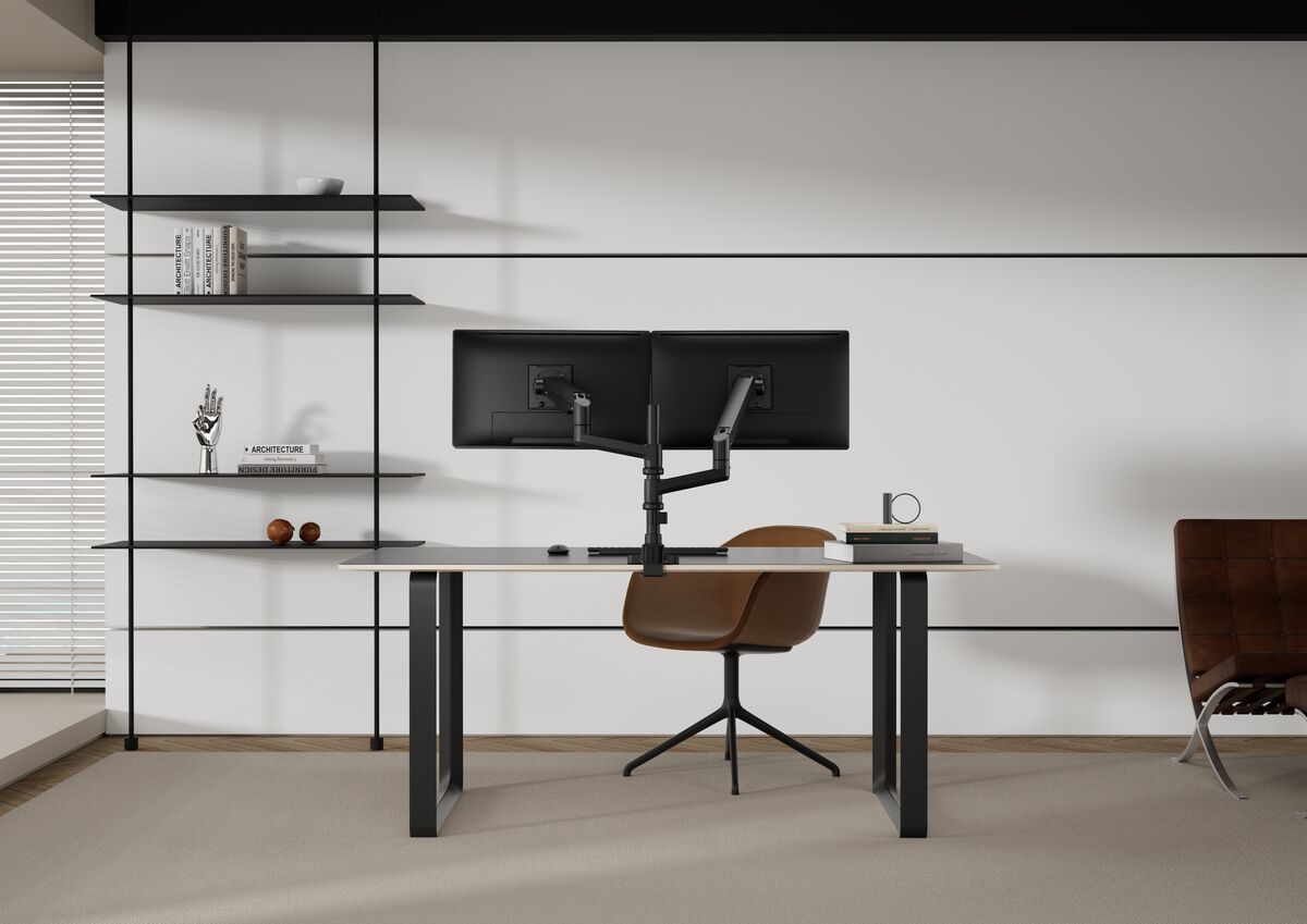 Vogel´s stolné rameno na 2x PC monitor M3032, 20kg, 3 kĺby 