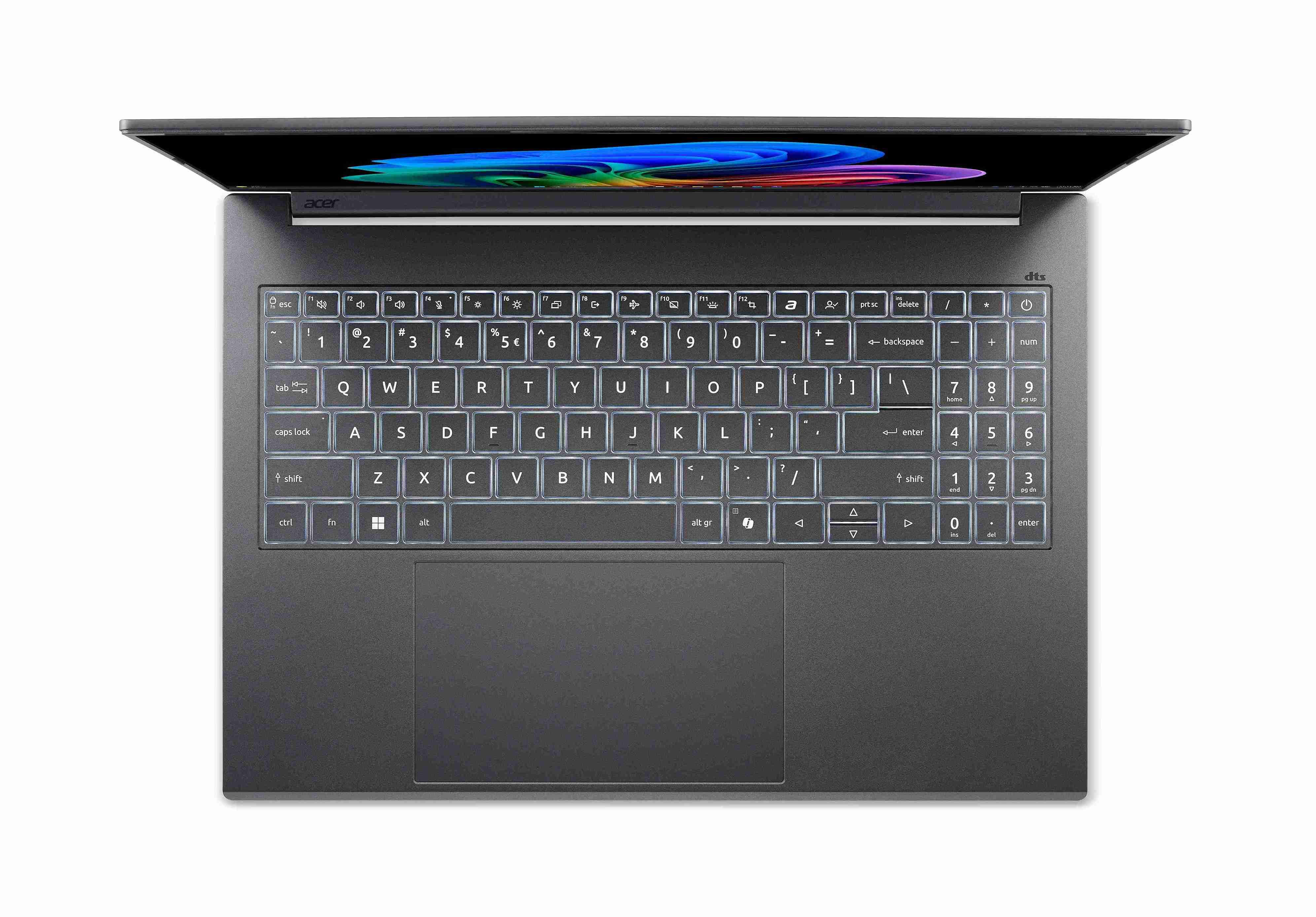Acer Aspire 16 AI/ A16-I71M-75KD/ U7-355/ 16"/ WUXGA/ 16GB/ 512GB/ Intel int/ W11H/ Gray/ 2R 