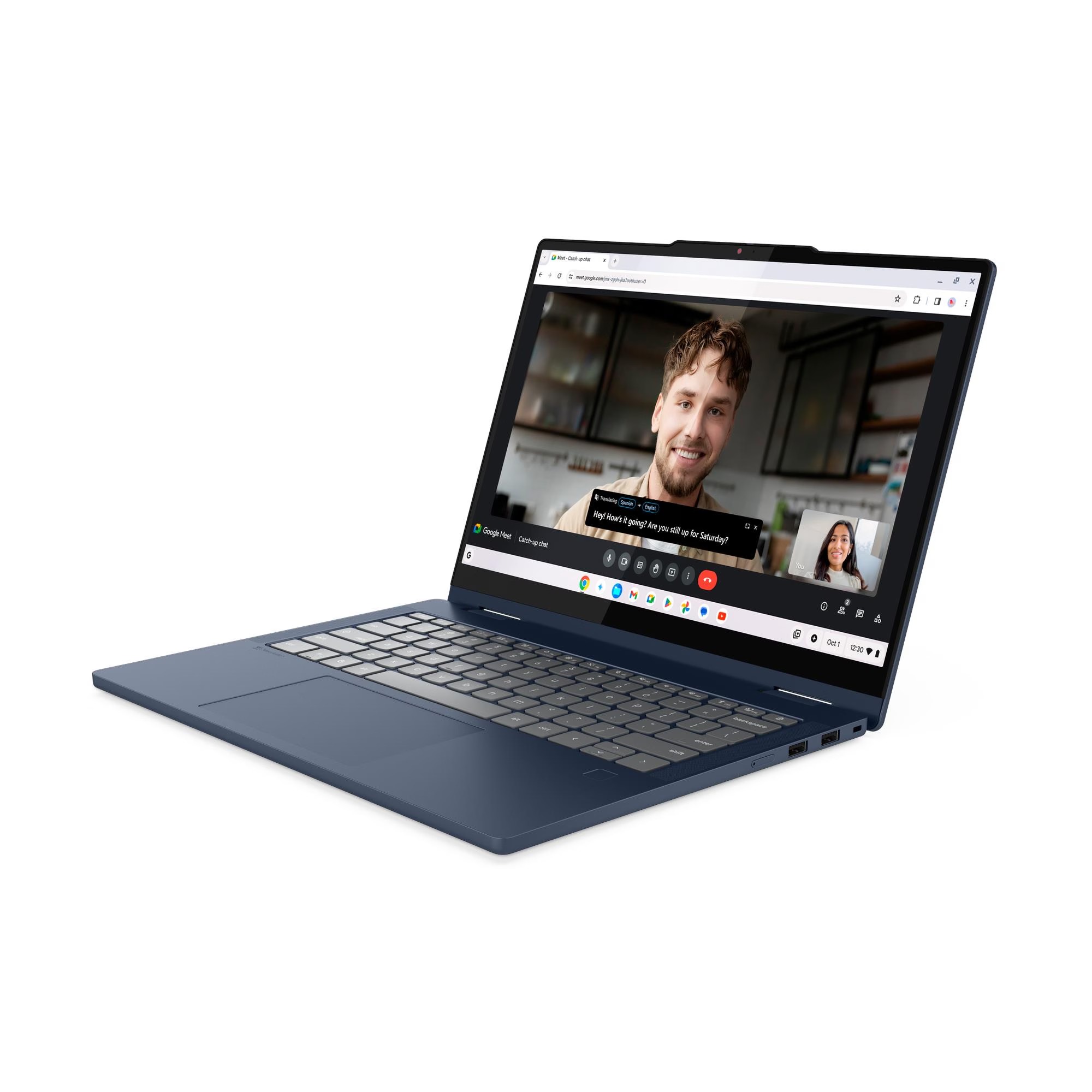 Lenovo Chrome 2in1 T/ 14ITN10/ 3-N355/ 14"/ WUXGA/ T/ 8GB/ 256GB/ Intel int/ Chrome/ Blue/ 2R 