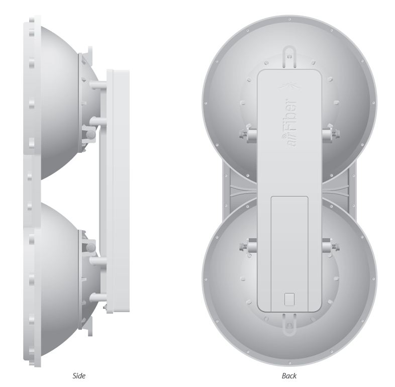 Ubiquiti AirFiber AF-5, 1 Gbps + Backhaul, 5.4-5.8 GHz (cena za ks) 