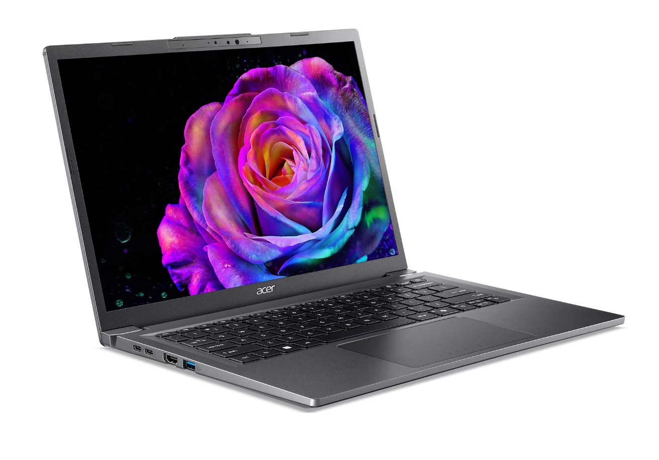 Acer Aspire 14 AI/ A14-52MT-76GE/ U7-256V/ 14"/ WUXGA/ T/ 16GB/ 512GB/ Intel int/ W11H/ Gray/ 2R 