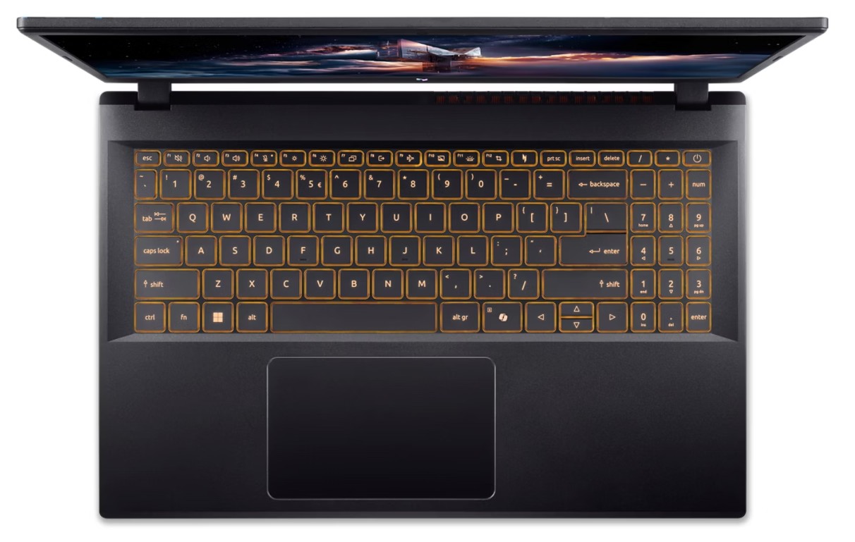 Acer Nitro V 15/ ANV15-52-51VG/ 5-210H/ 15, 6"/ FHD/ 16GB/ 512GB/ RTX 5050/ Linux/ Black/ 2R 
