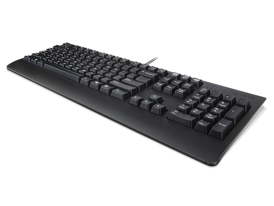 Lenovo Proferred Pro II USB Keyboard AI US/ Drôtové USB-A/ US/ Čierna 