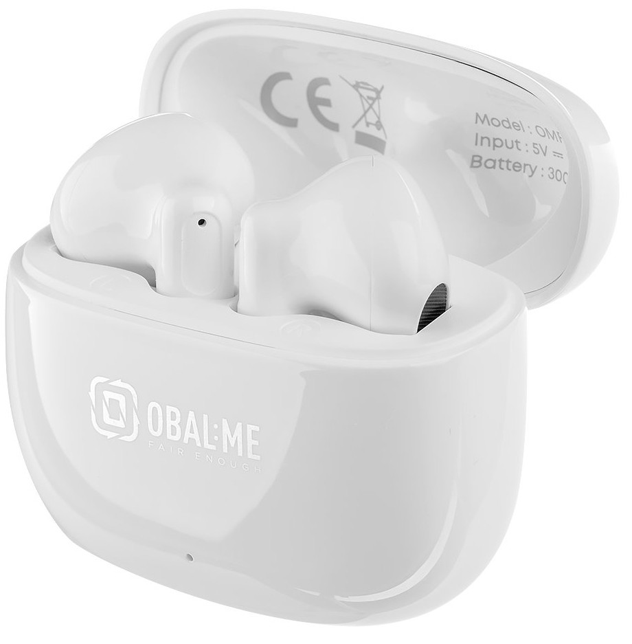 OBAL:ME Flow True Wireless EarBuds White 