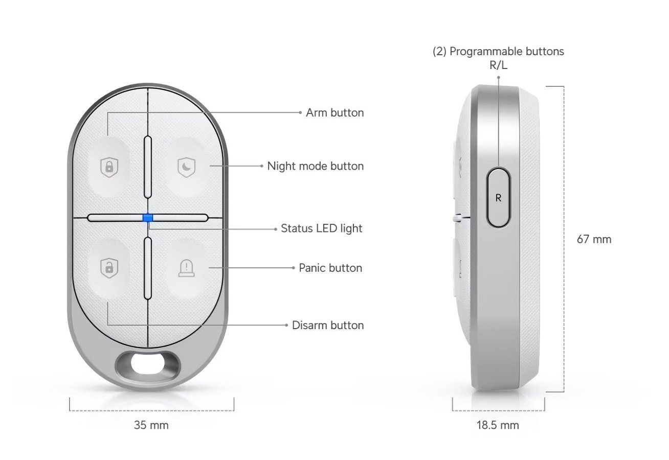 Ubiquiti USL-FOB, Remote Control KeyFob 