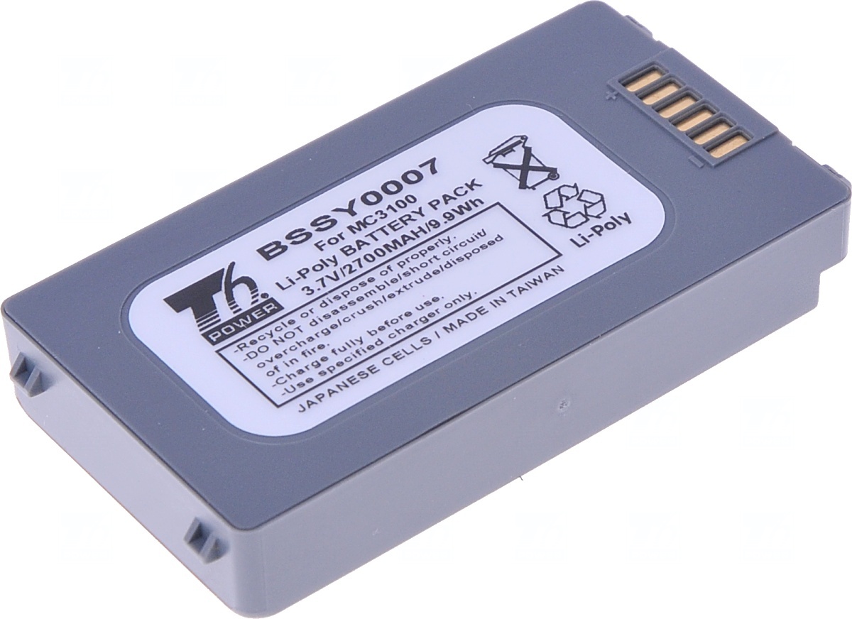 Batéria T6 Power pre Symbol MC3100, MC3190, 2700mAh, 9, 9Wh, Li-pol 