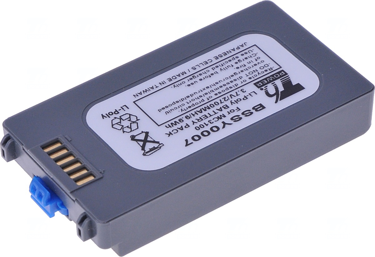 Batéria T6 Power pre Symbol MC3100, MC3190, 2700mAh, 9, 9Wh, Li-pol