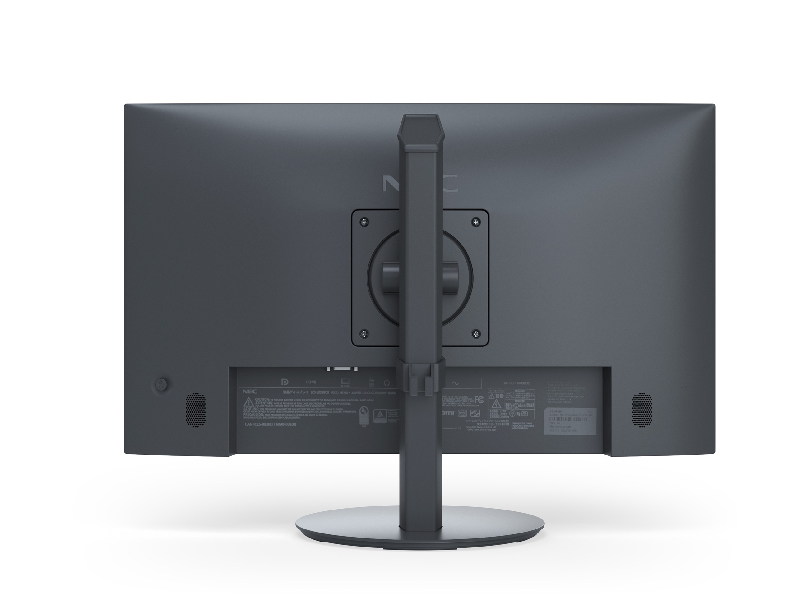 SHARP MultiSync/ E244F/ 24"/ VA/ FHD/ 60Hz/ 6ms/ Čierna/ 3R 