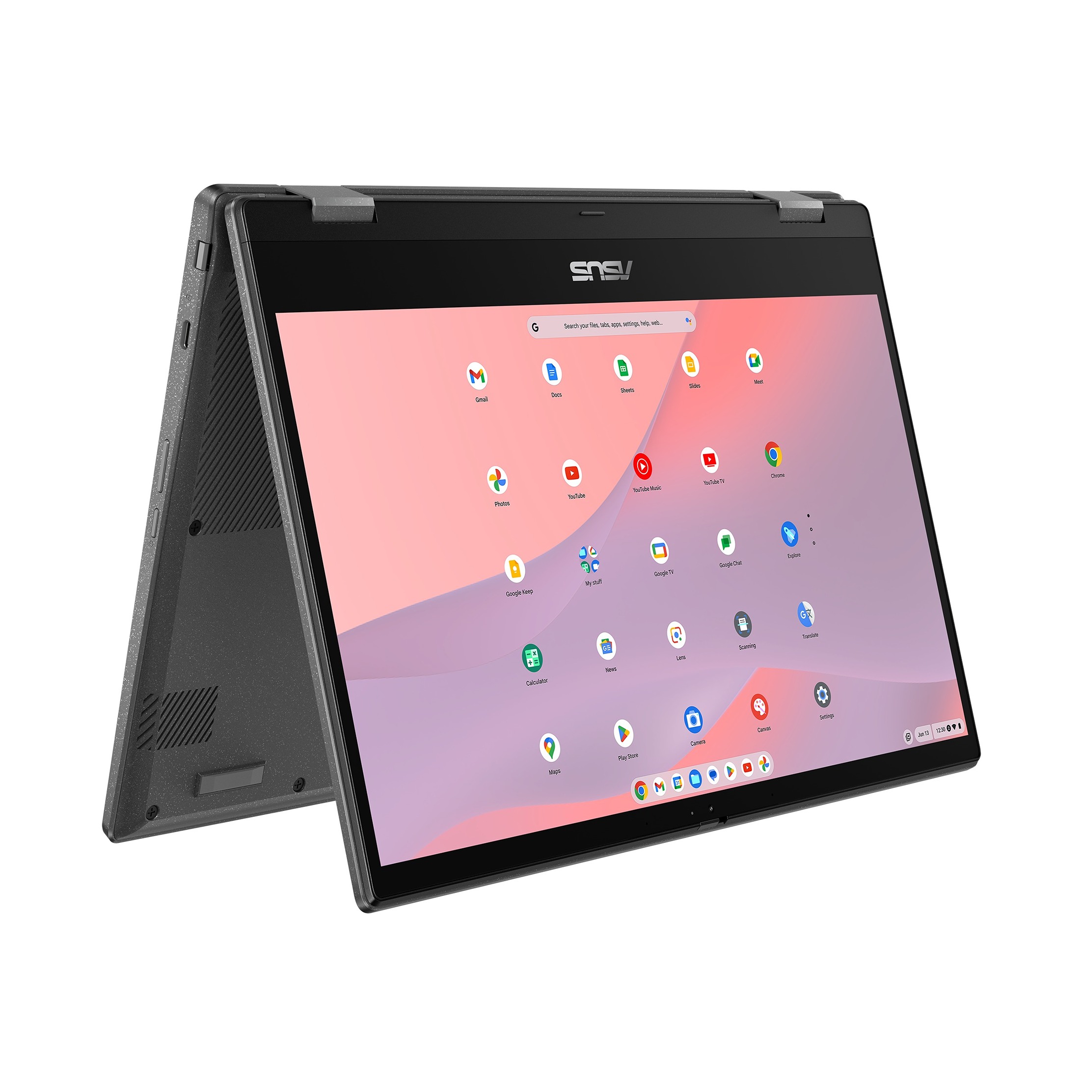 ASUS Chromebook CM14 Flip/ CM1402FM2A-EC0319/ MTK-520/ 14"/ FHD/ T/ 8GB/ 128GB/ Mali G52/ Chrome EDU/ Gray/ 2R 
