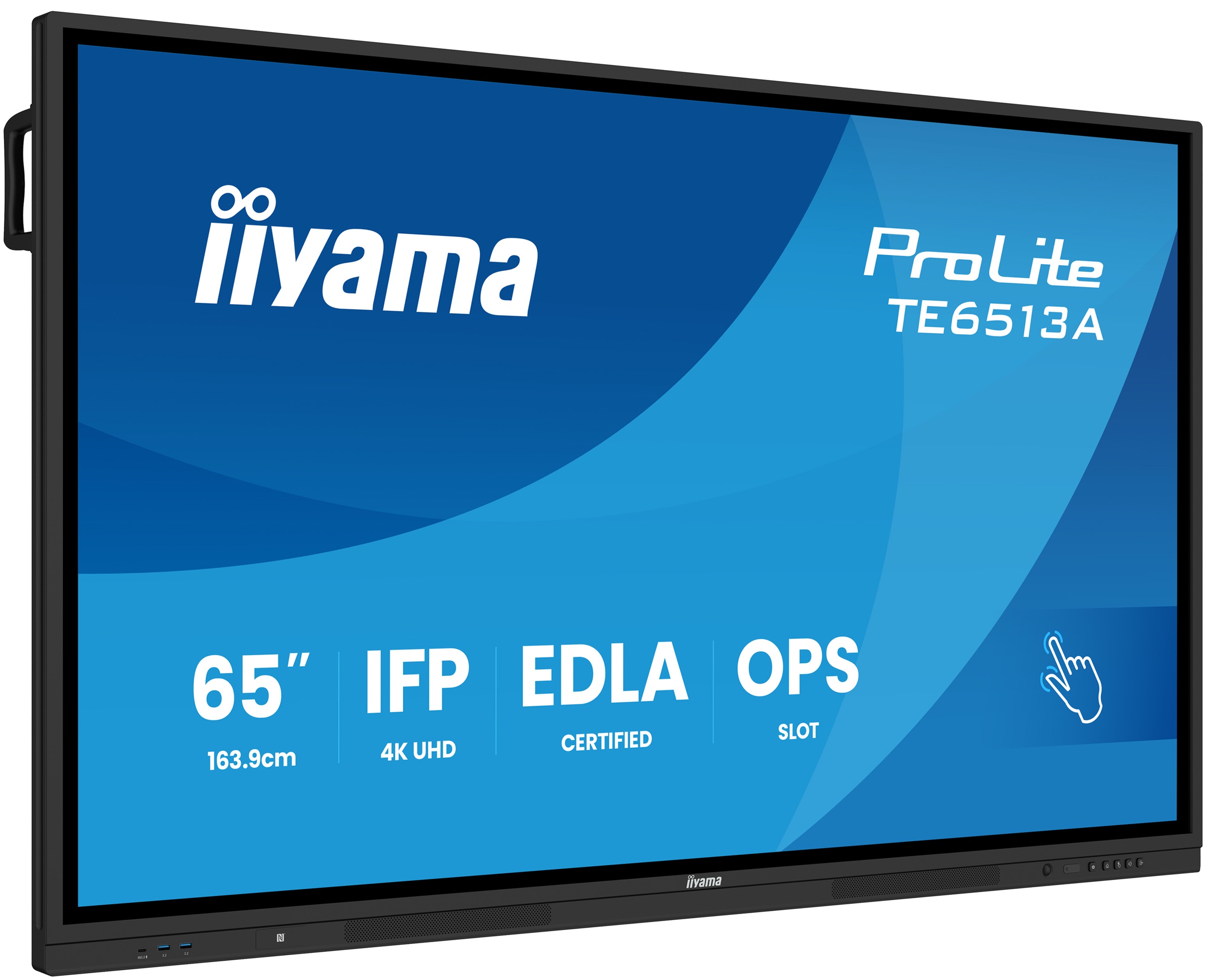 65" iiyama TE6513A-B2AG: IPS, 4K, 40P, EDLÁ 