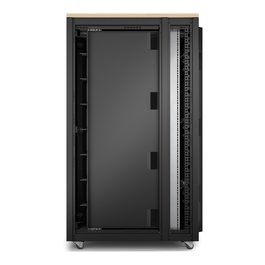 APC NetShelter Soundproof, 38U, Server Rack Enclosure, 230V, Maple 