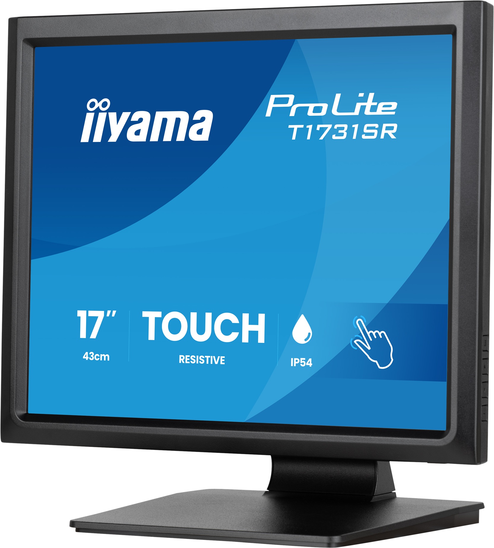 17" iiyama T1731SR-B2S: SXGA, 250cd, IP54 