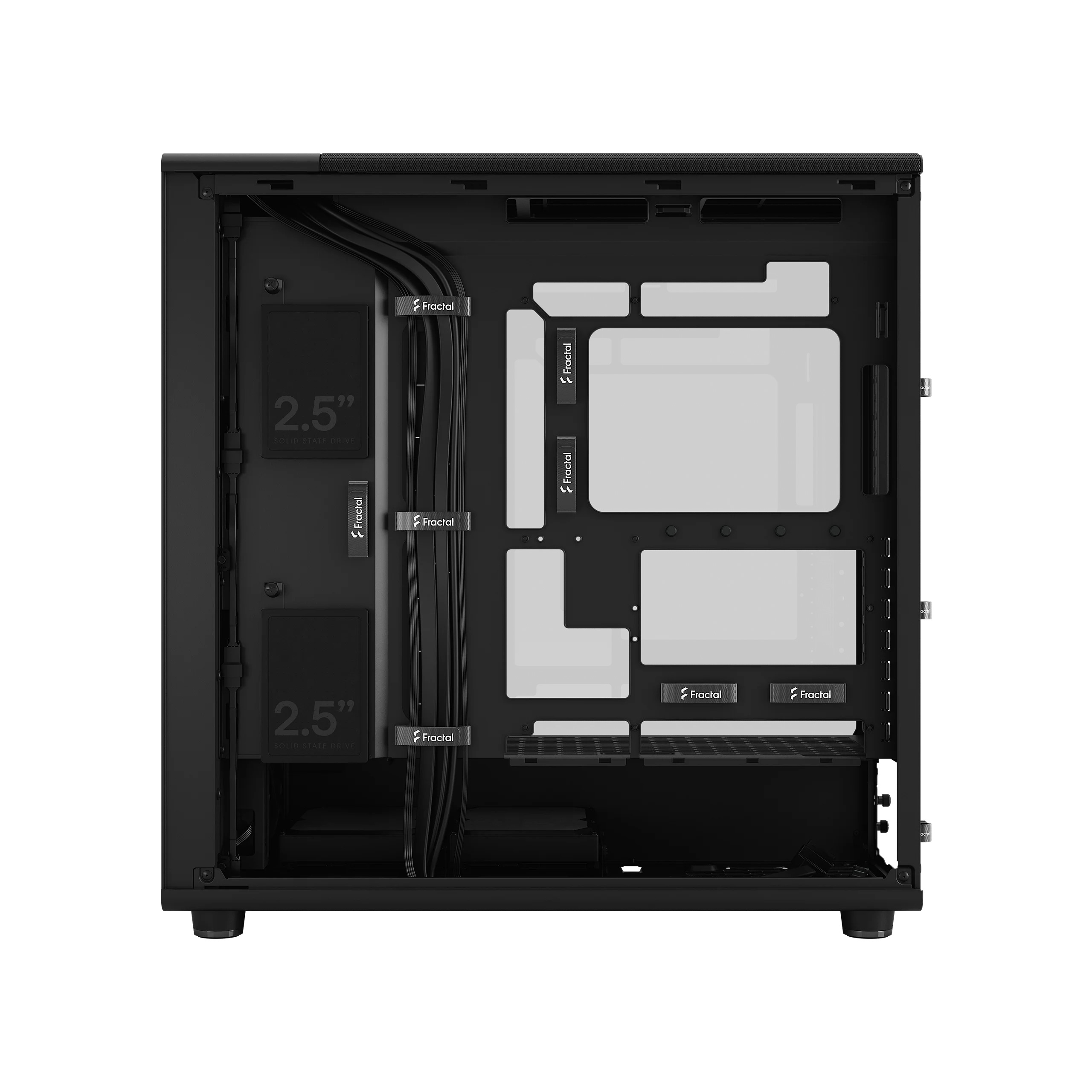 Fractal Design North XL Momentum Edition/ Big Tower/ Transpar./ Čierna 
