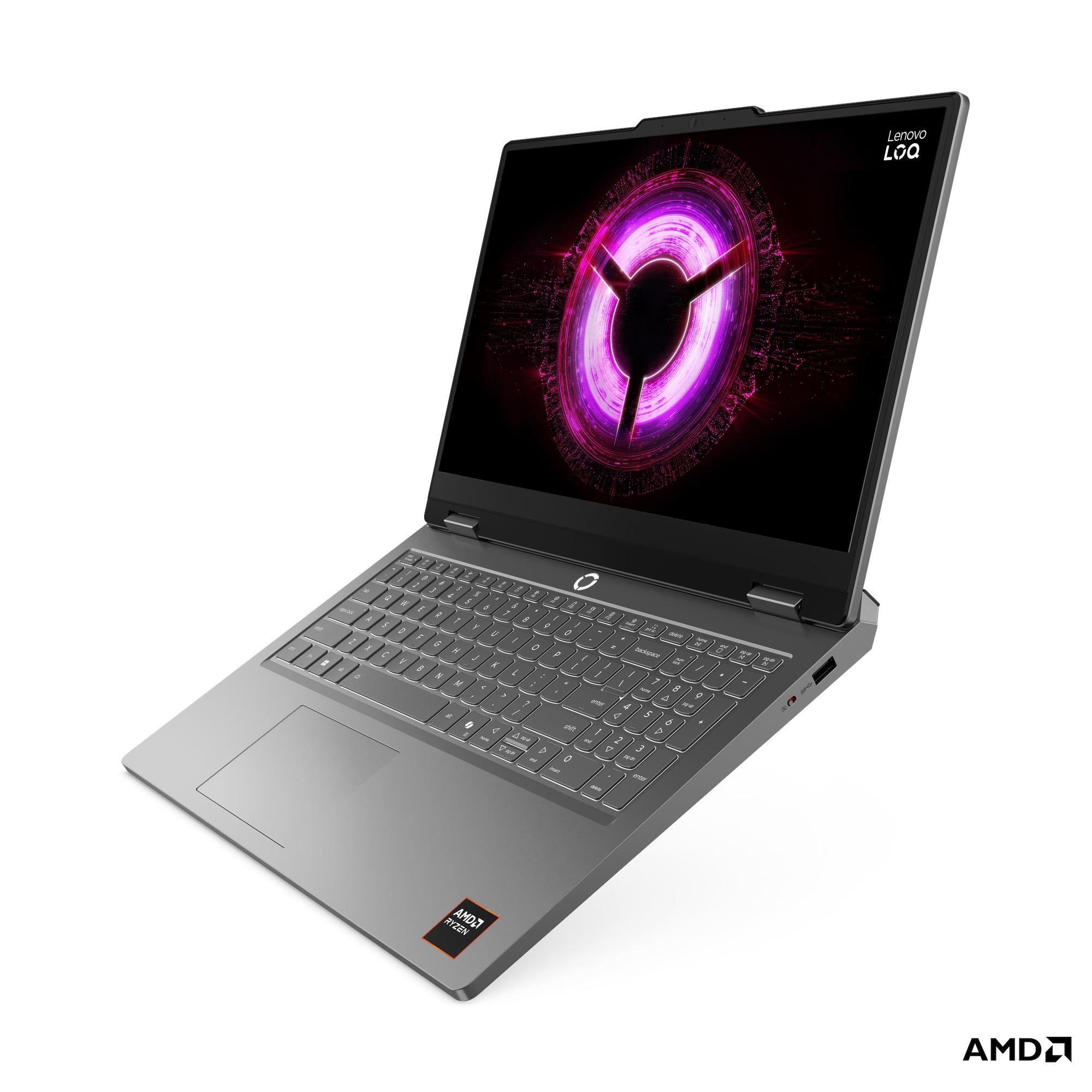 Lenovo LOQ Essential/ 15ARP11/ R5-150/ 15, 6"/ FHD/ 16GB/ 512GB/ RTX 5050/ bez OS/ Luna Grey/ 2R 