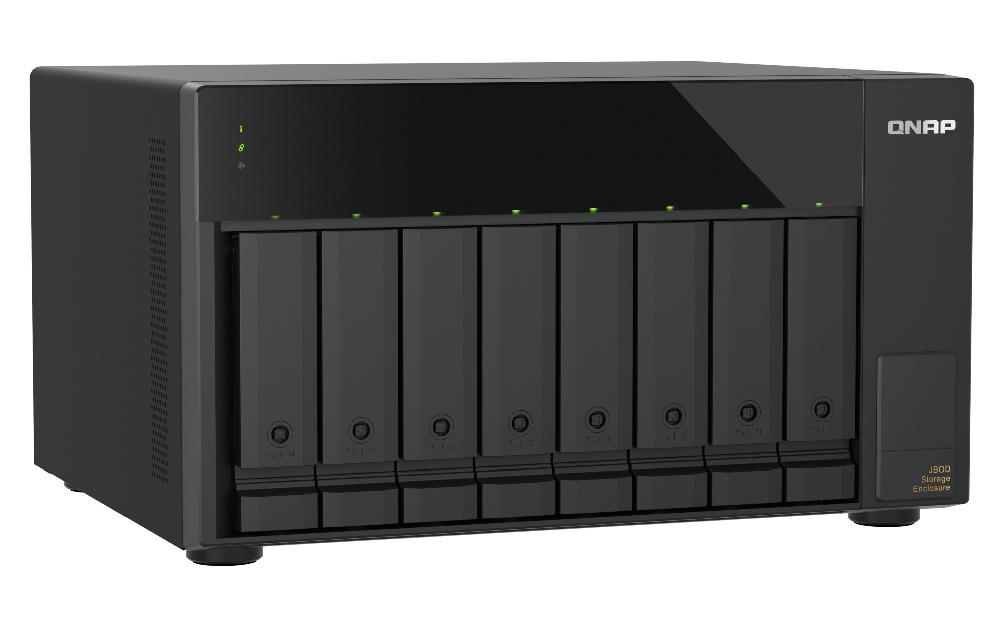 QNAP TL-D810TC4 (rozširovacia JBOD jednotka, 8x SATA, USB-C 3.1 Gen2 10Gb, desktop) 