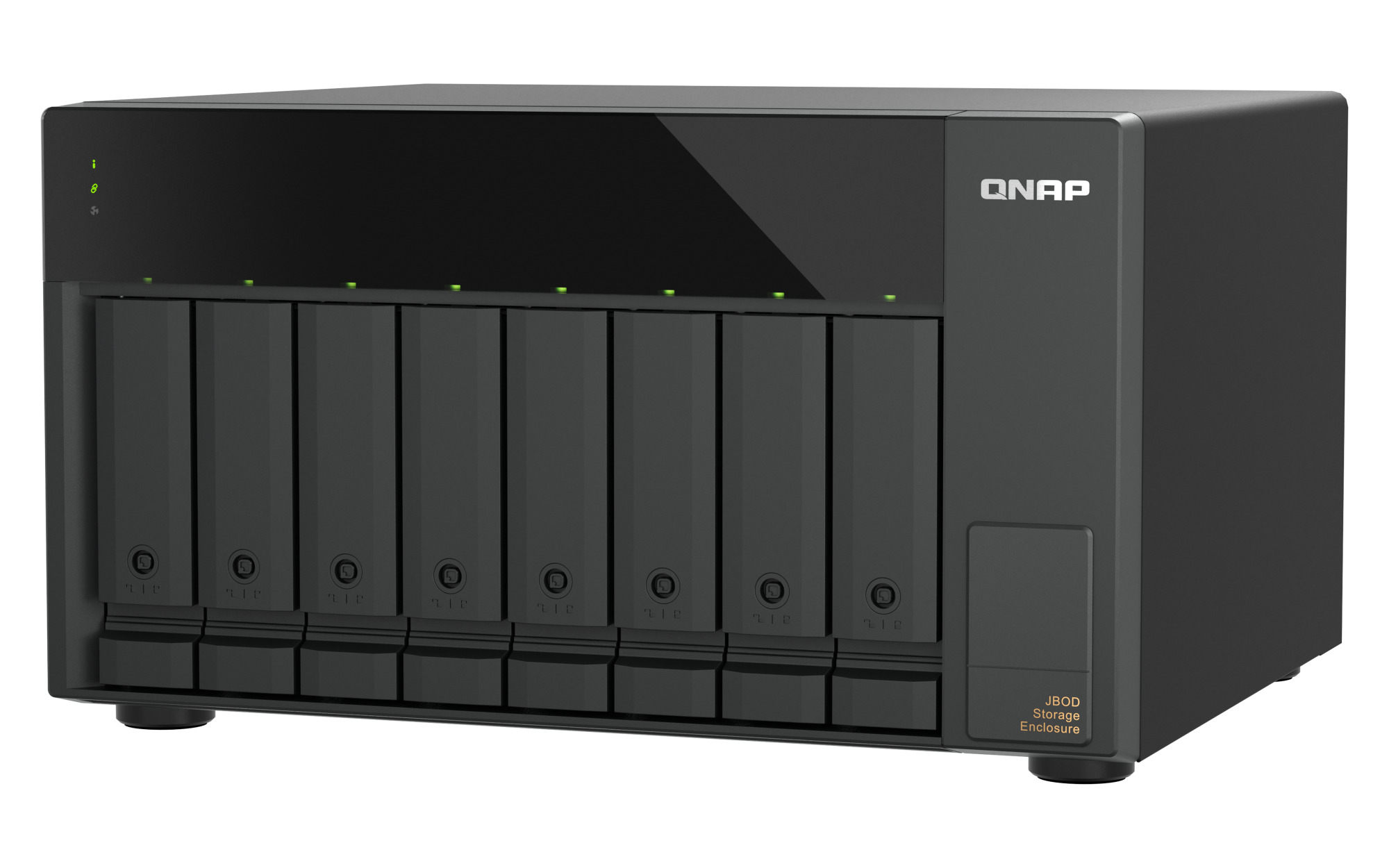 QNAP TL-D810TC4 (rozširovacia JBOD jednotka, 8x SATA, USB-C 3.1 Gen2 10Gb, desktop) 