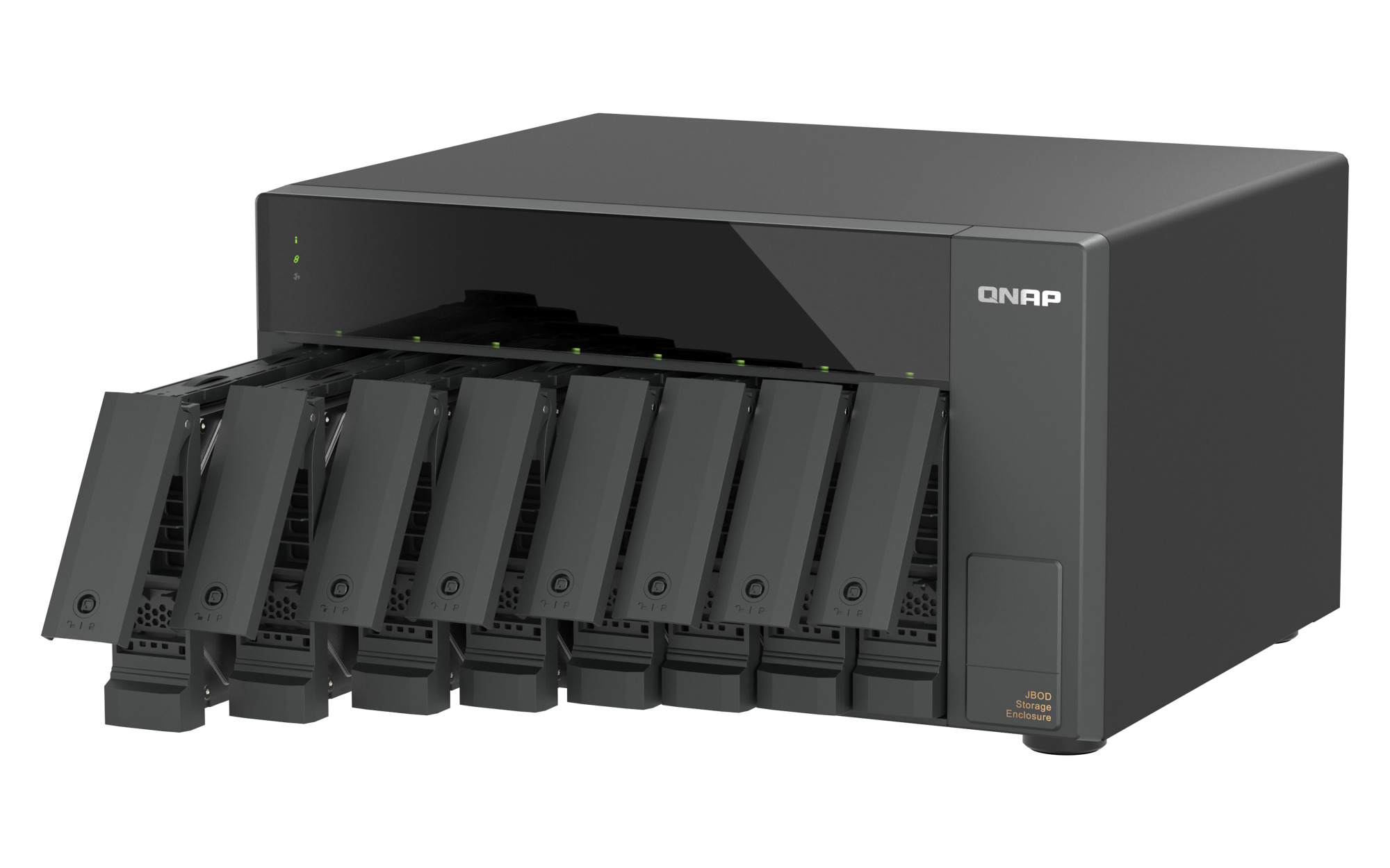 QNAP TL-D810TC4 (rozširovacia JBOD jednotka, 8x SATA, USB-C 3.1 Gen2 10Gb, desktop) 