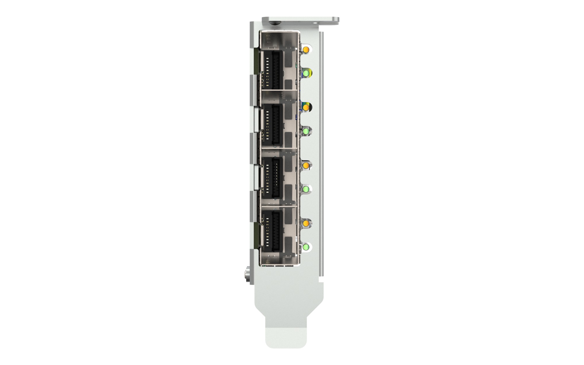 QNAP QXG-25G4SF-BCM, 4x25GbE SFP28, PCIe 4.0x8 