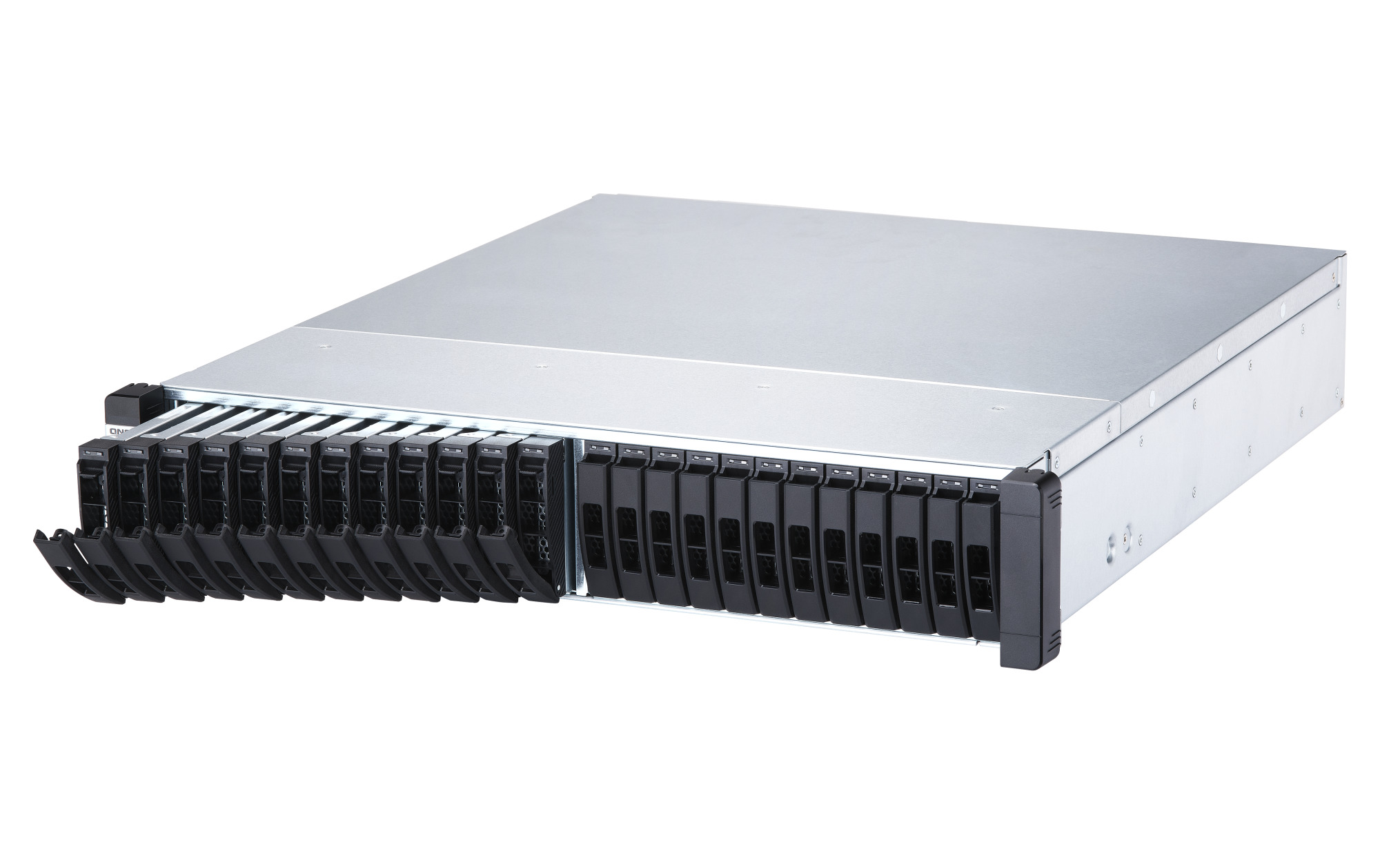 QNAP ES2486AFdc-2142IT-128G (all-flash NAS, duálny radič, 2x Xeon, 2x 64GB RAM, 24x 2, 5" U.2/ U.3) 