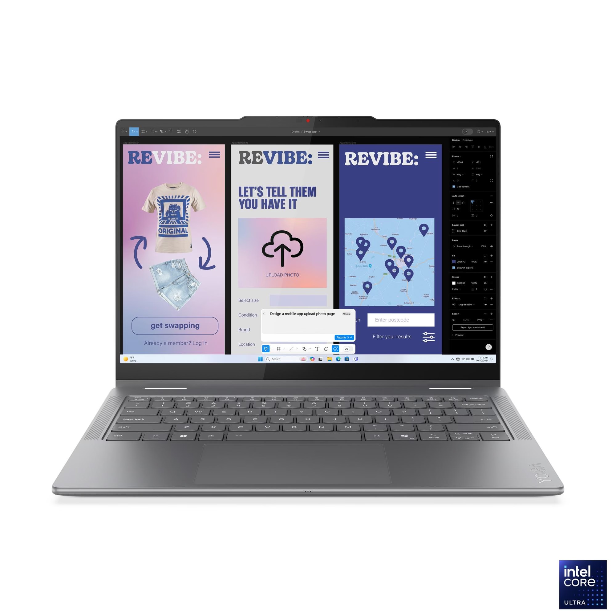 Lenovo Yoga 7 2-in-1/ 14ILL10/ U7-256V/ 14"/ WUXGA/ T/ 16GB/ 512GB/ Intel int/ bez OS/ Luna Grey/ 3R On-Site 