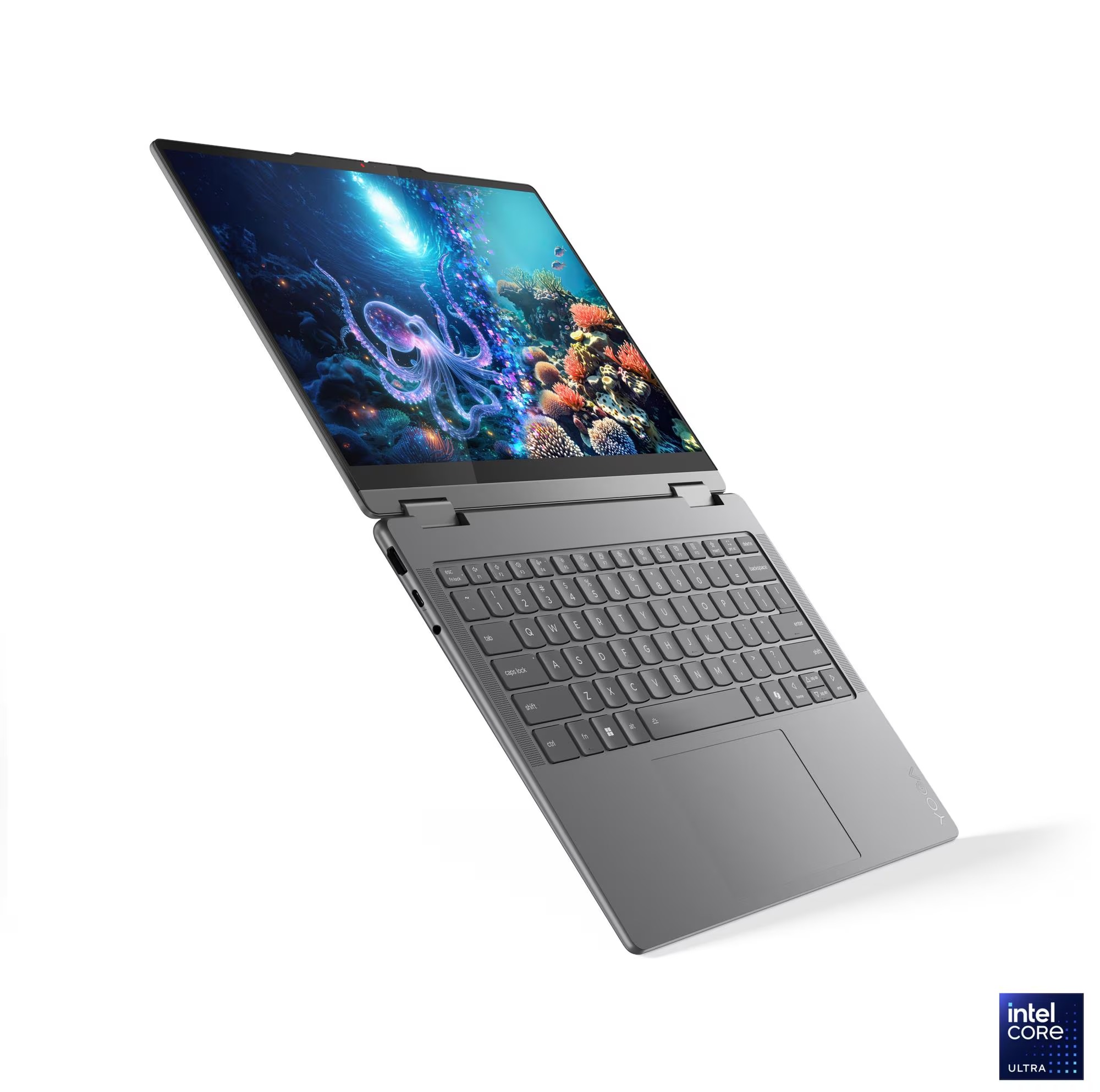 Lenovo Yoga 7 2-in-1/ 14ILL10/ U7-256V/ 14"/ WUXGA/ T/ 16GB/ 512GB/ Intel int/ bez OS/ Luna Grey/ 3R On-Site 