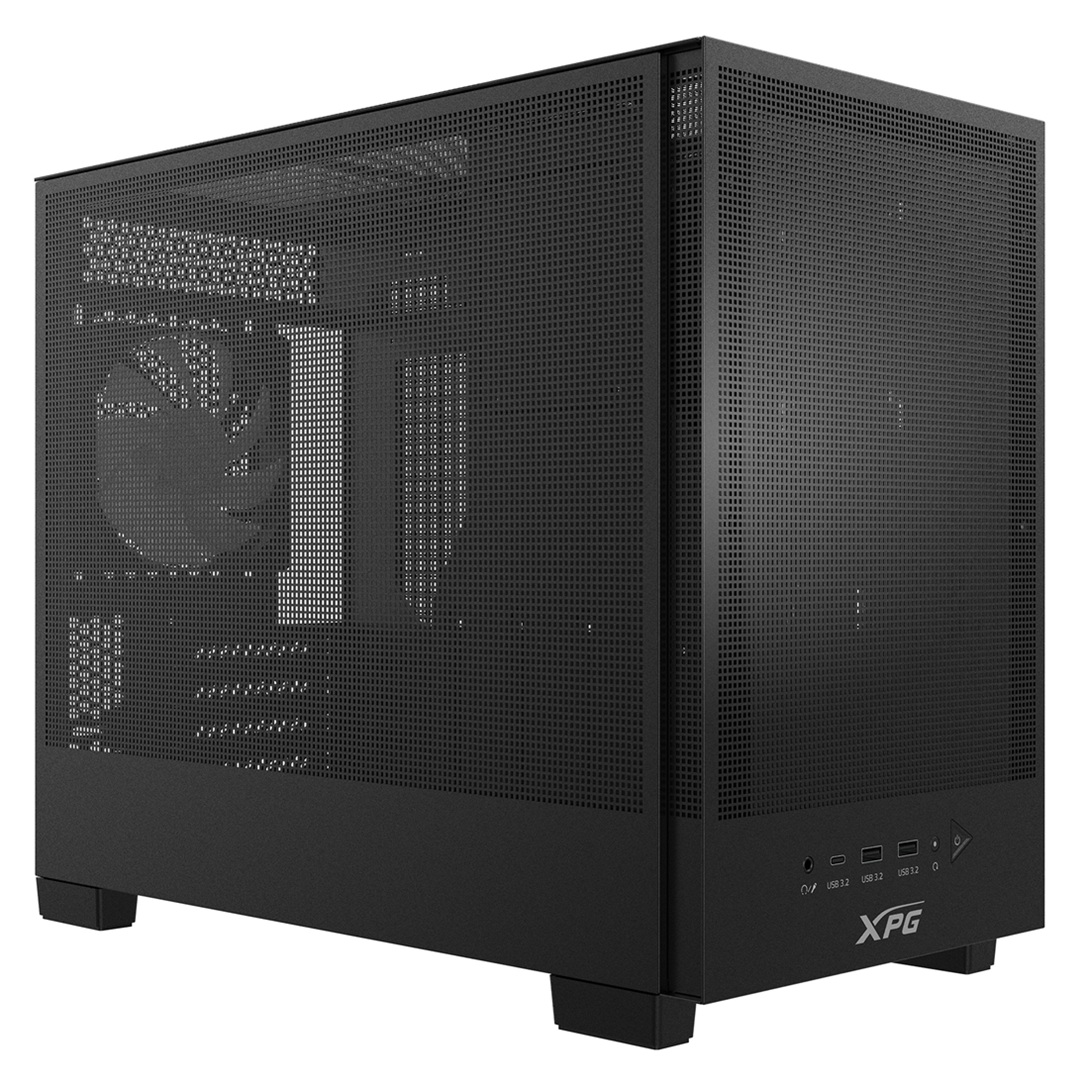 Adata XPG VALOR MESH NANO/ Micro ATX/ Čierna 