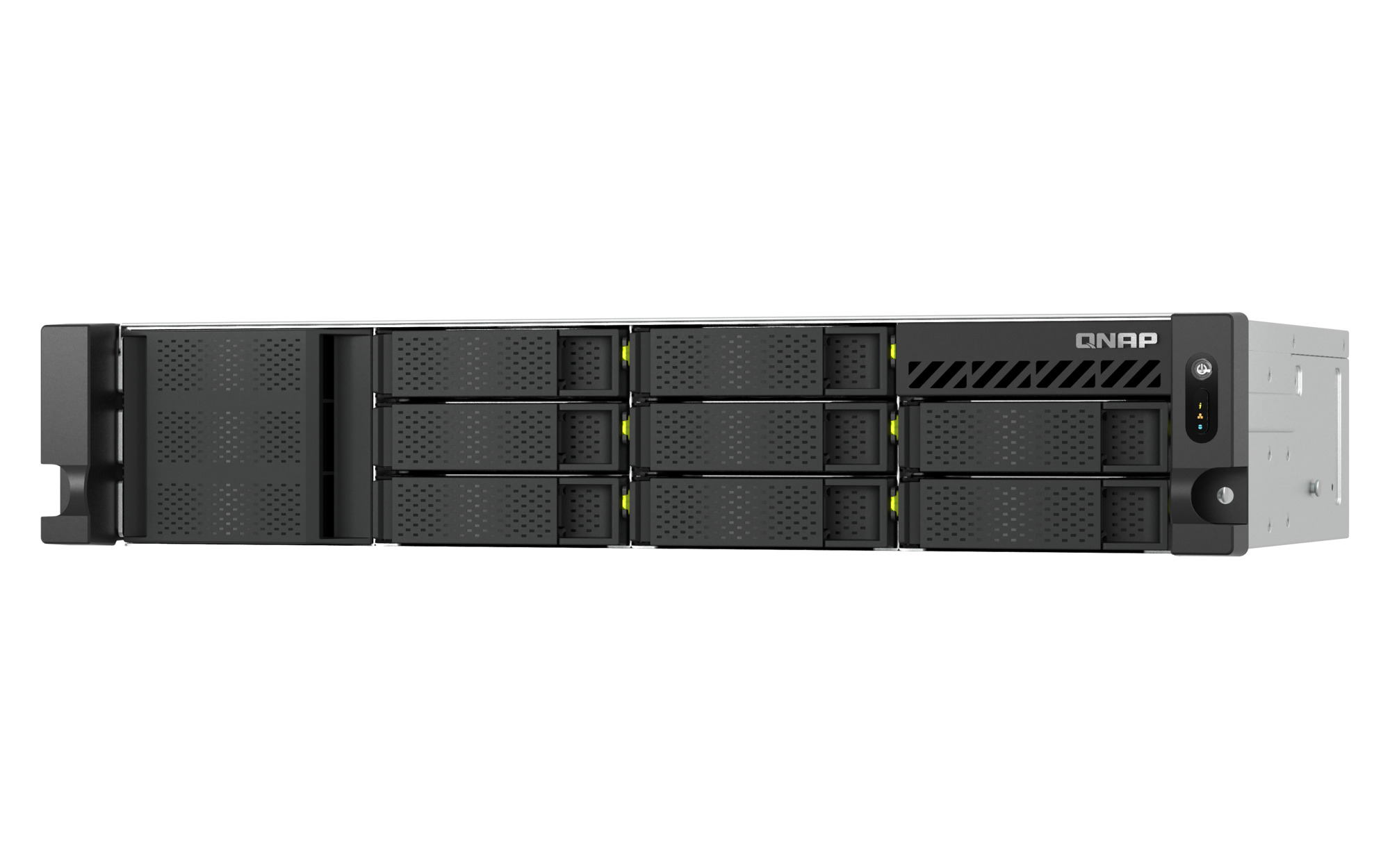 QNAP TS-h1065eU-8G (Intel 4core, ZFS, 8GB DDR5 RAM, 8x SATA + 2x E1.S, 1x PCIe, 2x 2, 5GbE, 1x zdroj) 