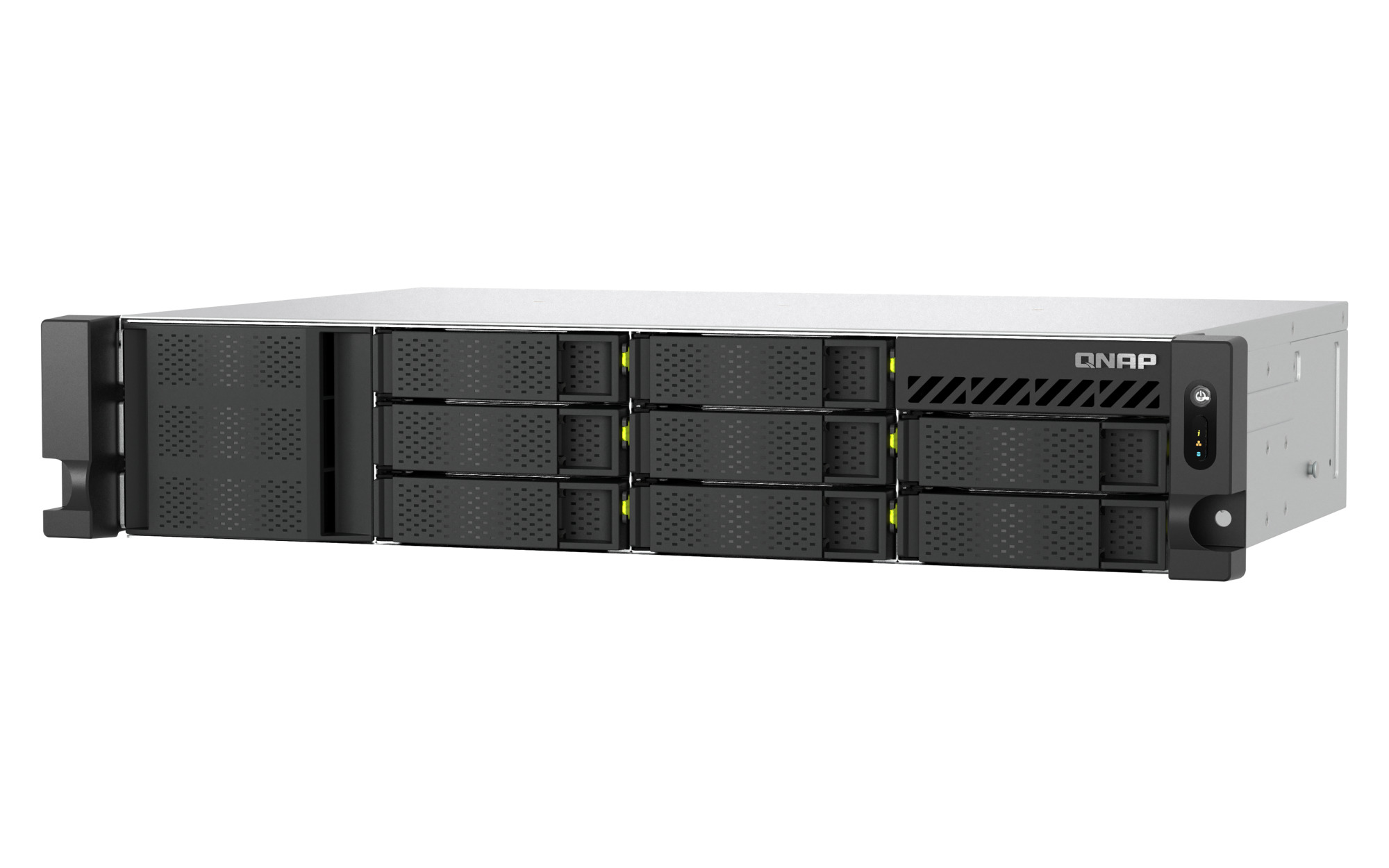 QNAP TS-h1065eU-8G (Intel 4core, ZFS, 8GB DDR5 RAM, 8x SATA + 2x E1.S, 1x PCIe, 2x 2, 5GbE, 1x zdroj) 