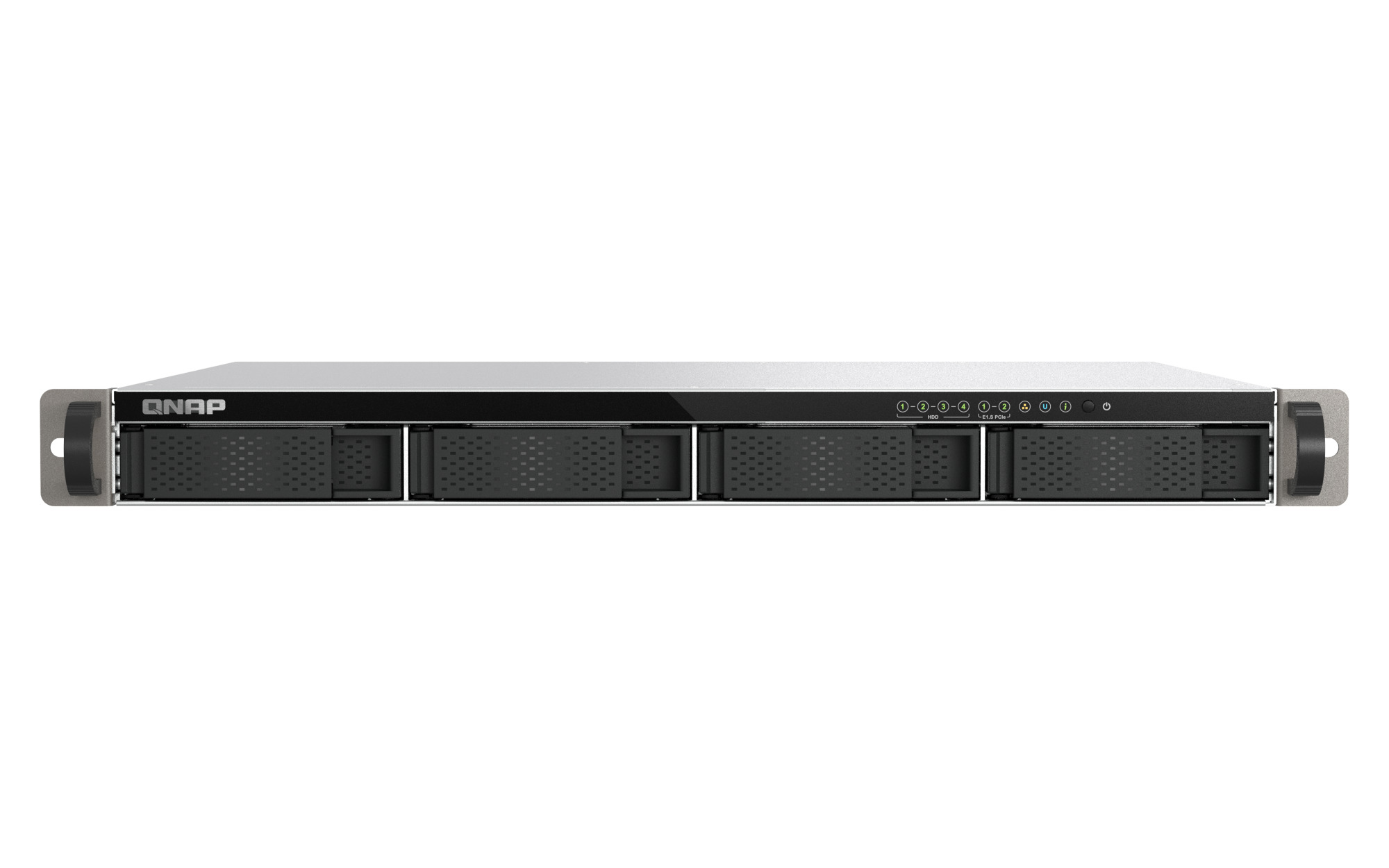 QNAP TS-h665U-RP-8G (Intel 4core, ZFS, 8GB DDR5 RAM, 4x SATA + 2x E1.S, 1x PCIe, 2x 2, 5GbE) 