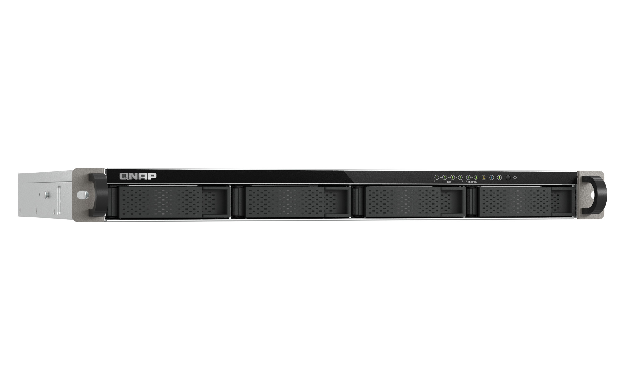 QNAP TS-h665U-RP-8G (Intel 4core, ZFS, 8GB DDR5 RAM, 4x SATA + 2x E1.S, 1x PCIe, 2x 2, 5GbE) 
