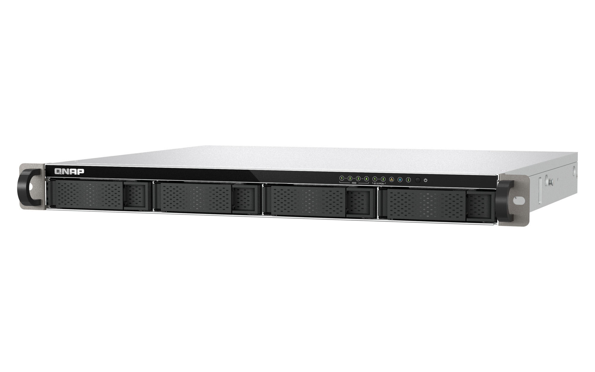 QNAP TS-h665U-RP-8G (Intel 4core, ZFS, 8GB DDR5 RAM, 4x SATA + 2x E1.S, 1x PCIe, 2x 2, 5GbE) 
