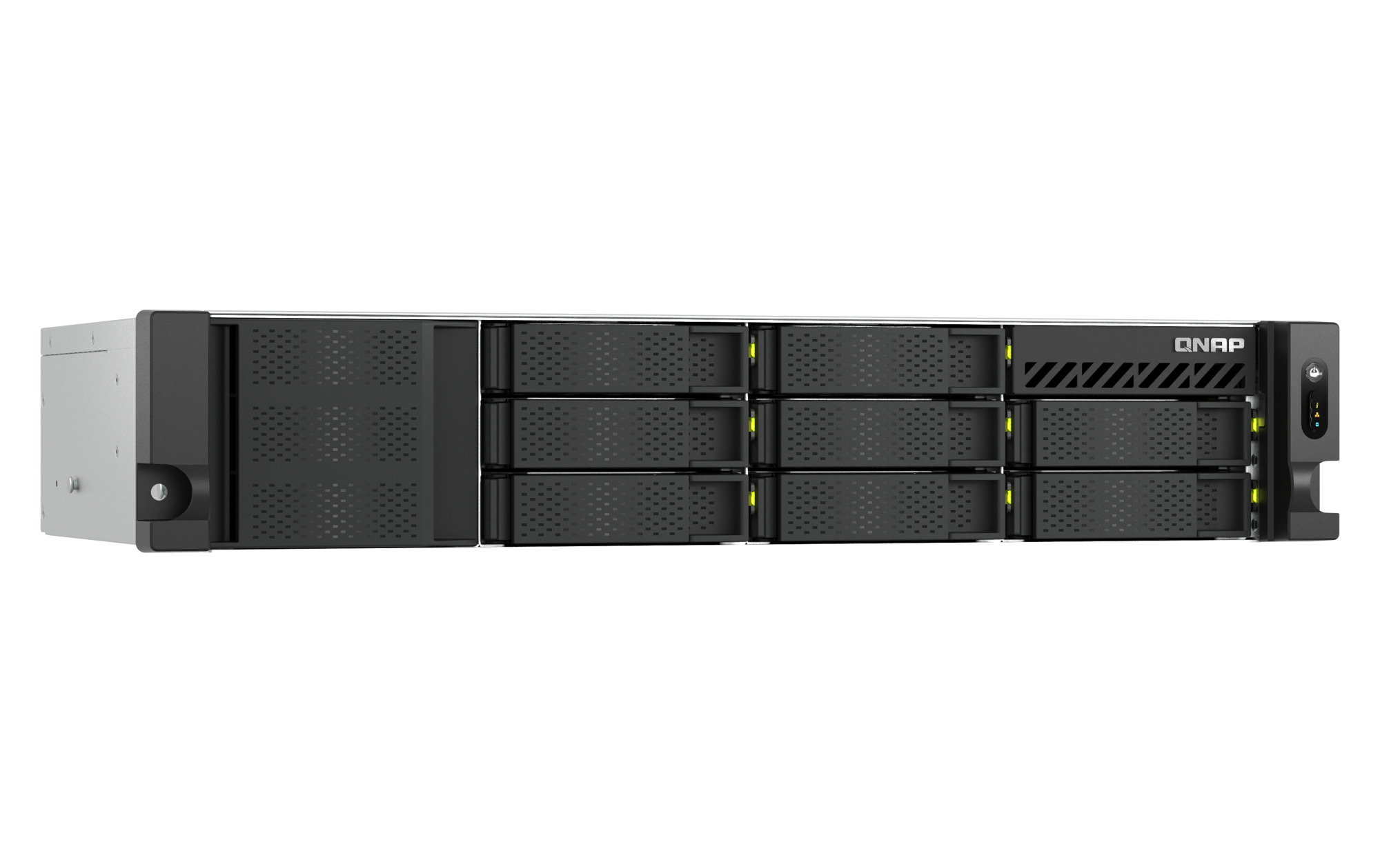 QNAP TS-h1065eU-RP-8G (Intel 4core, ZFS, 8GB DDR5 RAM, 8x SATA + 2x E1.S, 1x PCIe, 2x 2, 5GbE) 