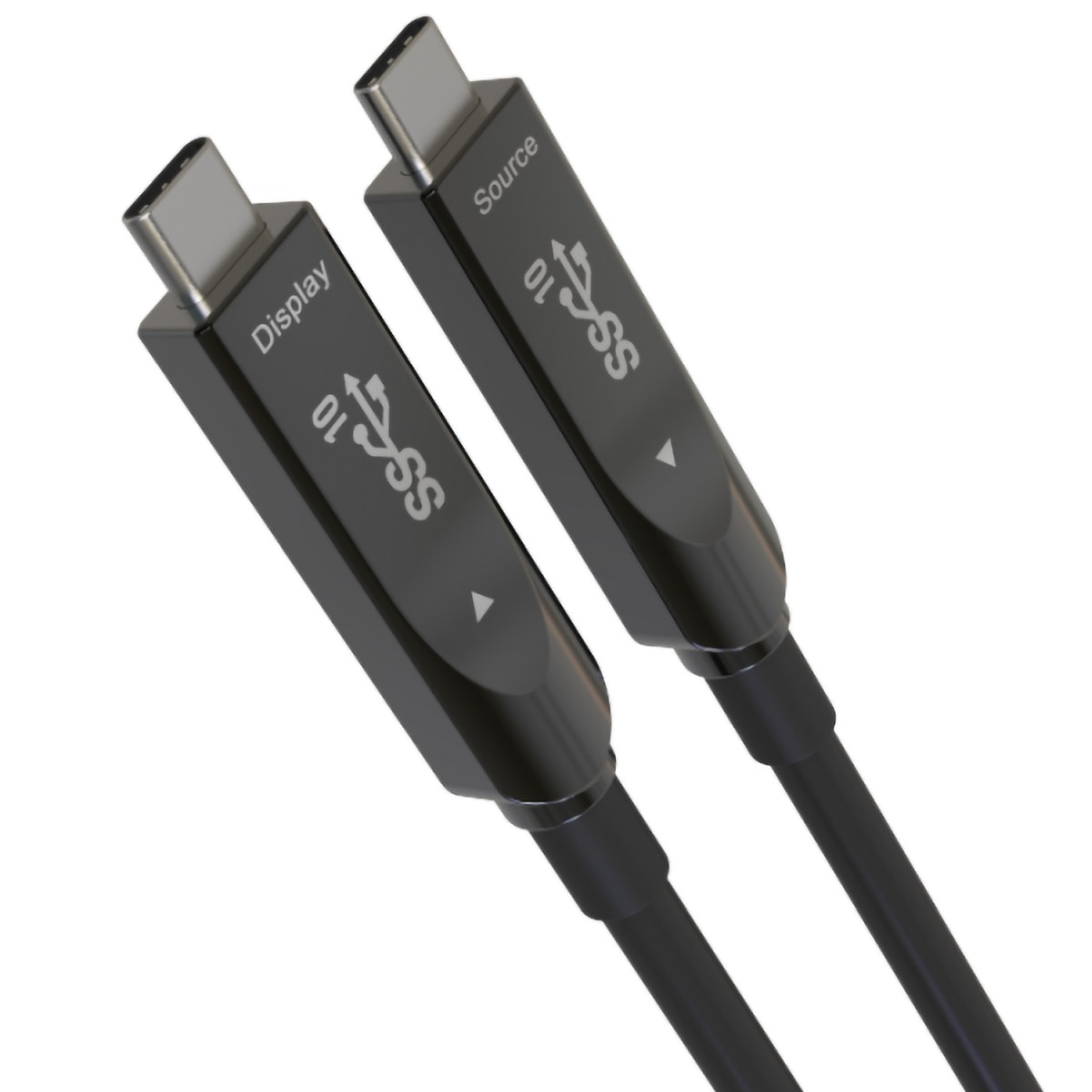 PremiumCord USB-C kábel Gen2 AOC DP1.4, 7m 