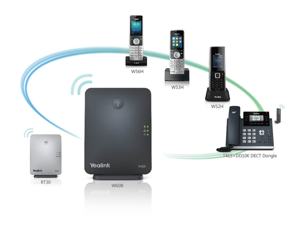 Yealink RT30 DECT repeater (W52P/ W56P/ W60B/ W70B)