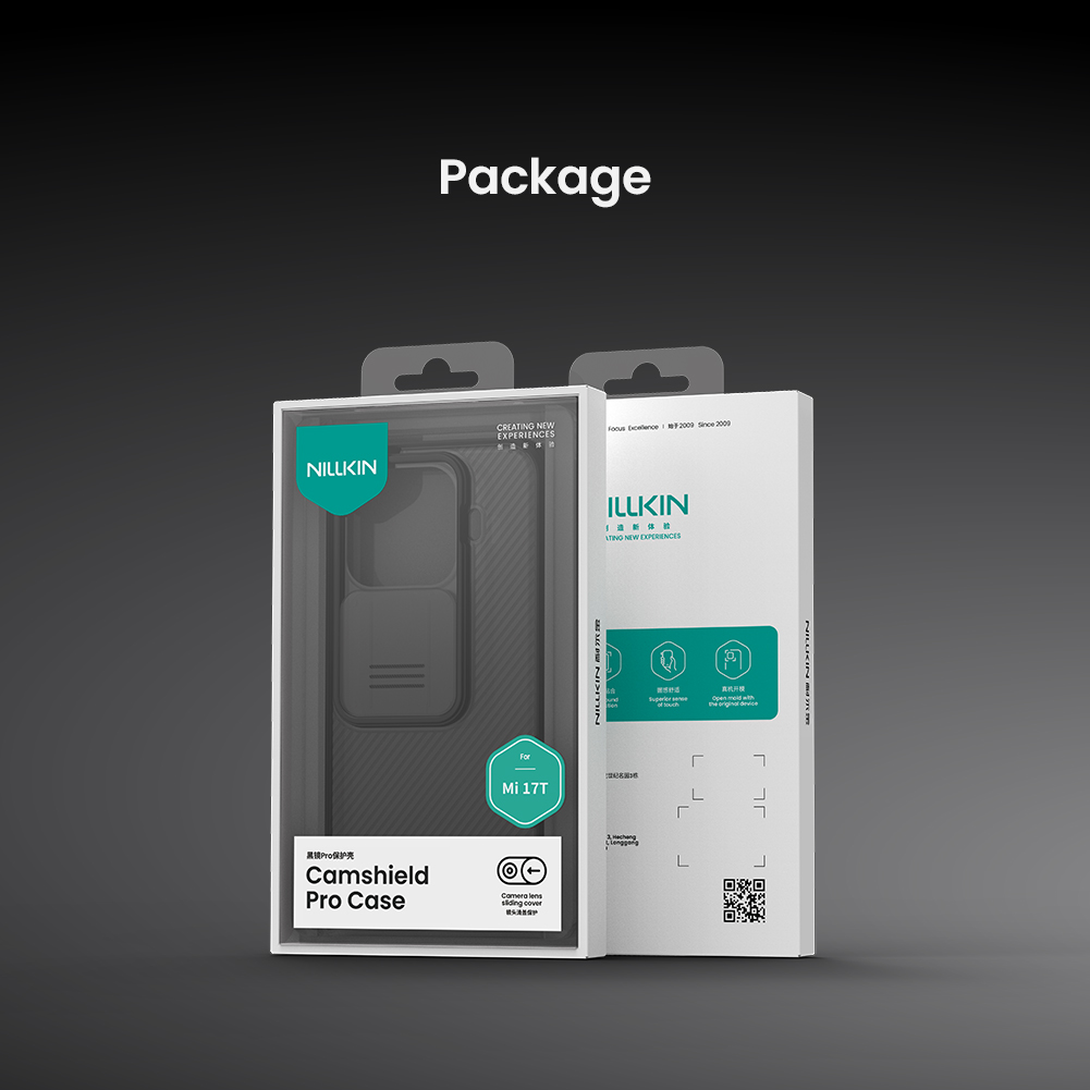 Nillkin CamShield PRO Zadný Kryt pre Xiaomi 17T Black 