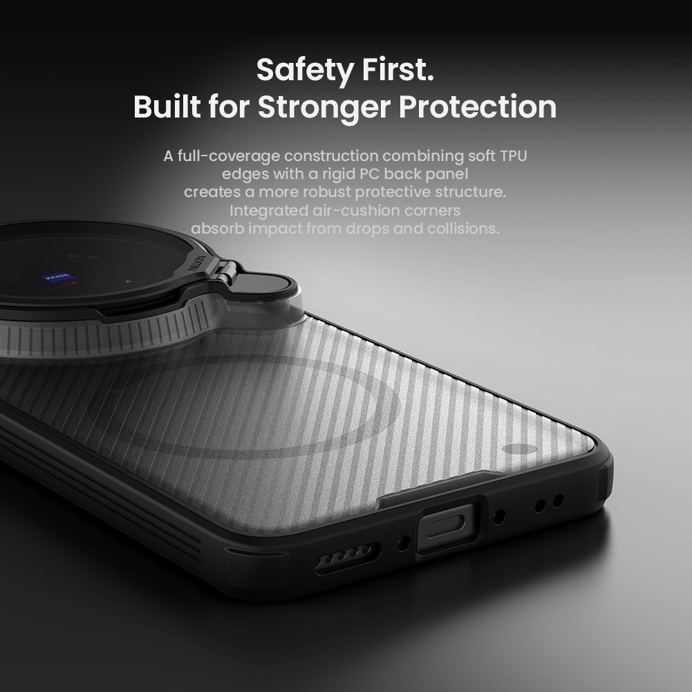 Nillkin CamShield Prop Magnetic Zadný Kryt pre Vivo X300 Ultra Black 