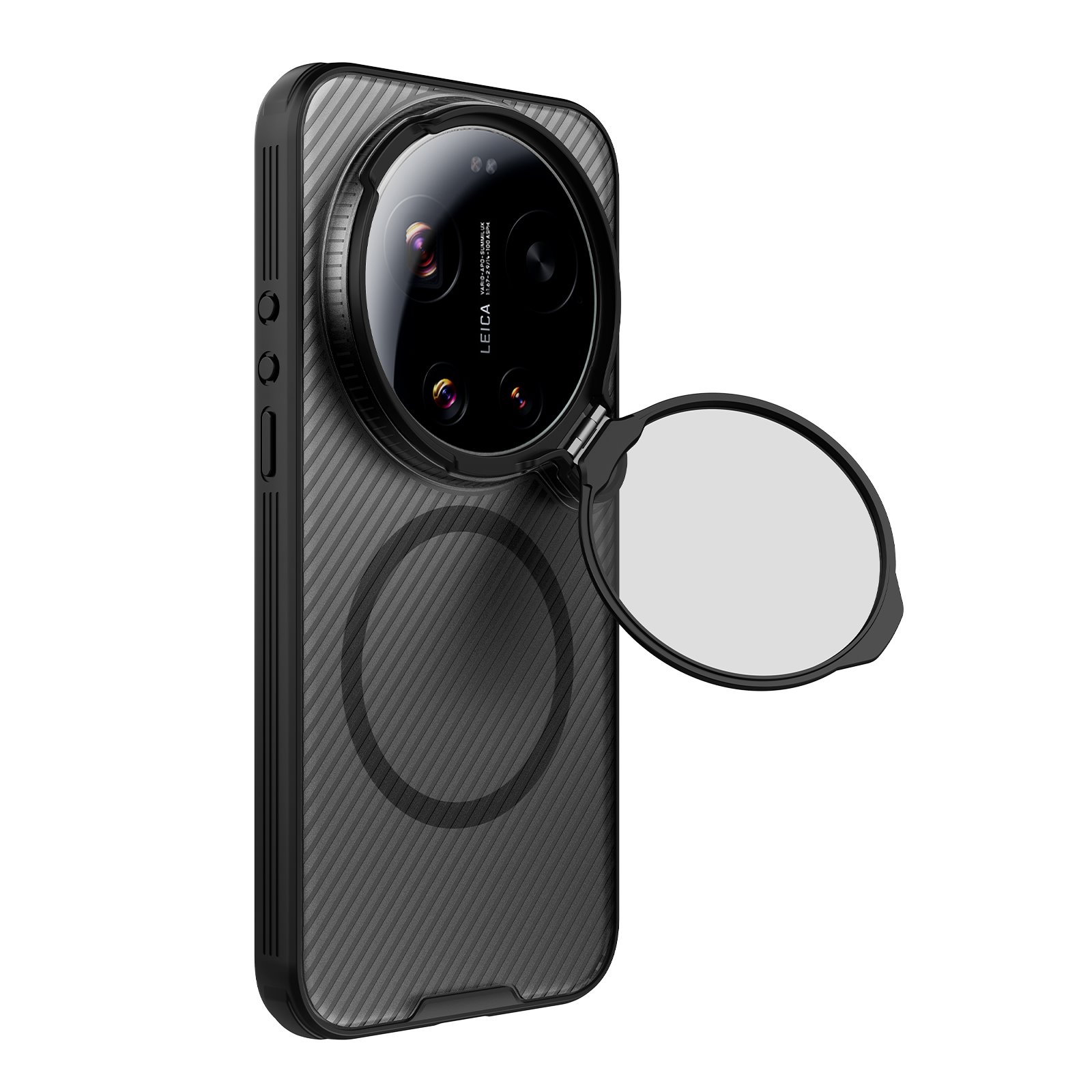 Nillkin CamShield Prop Magnetic (Transparent Lens) Zadný Kryt pre Xiaomi 17 Ultra Transparent Black 