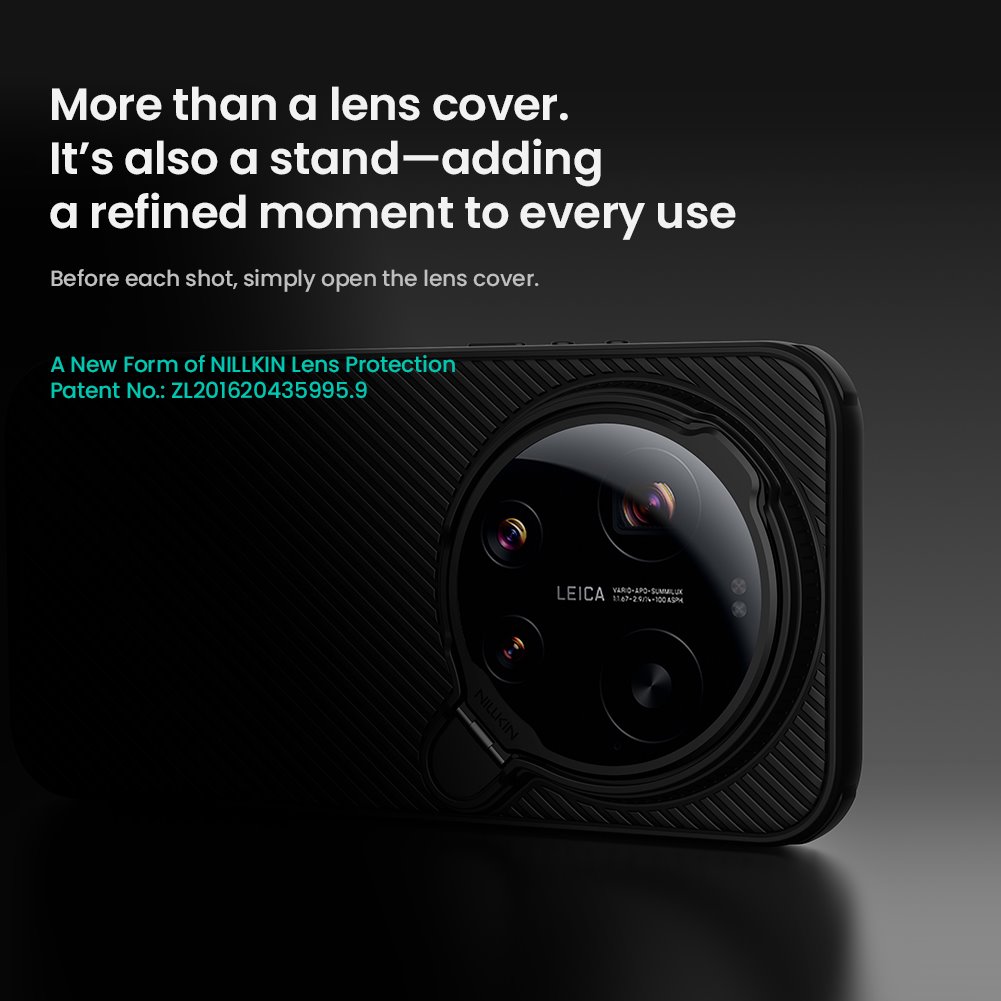 Nillkin CamShield Prop Magnetic Zadný Kryt pre Xiaomi 17 Ultra Black 