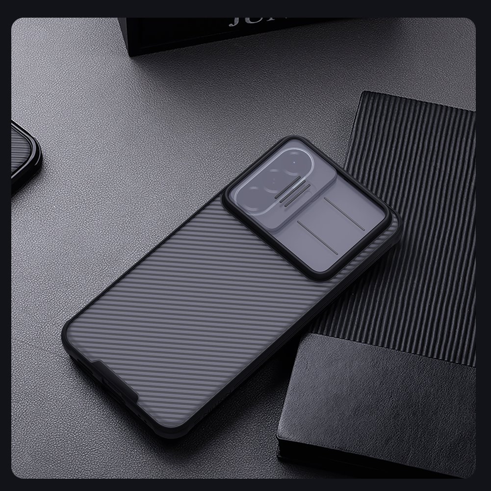 Nillkin CamShield PRO Zadný Kryt pre Samsung Galaxy A57 Transparent Black 