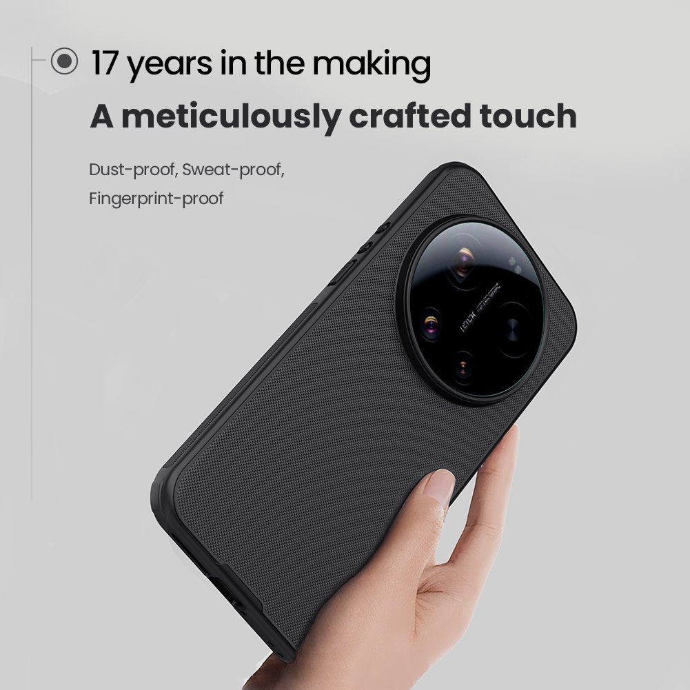 Nillkin Super Frosted PRO Magnetic Zadný Kryt pre Xiaomi 17 Ultra Black 