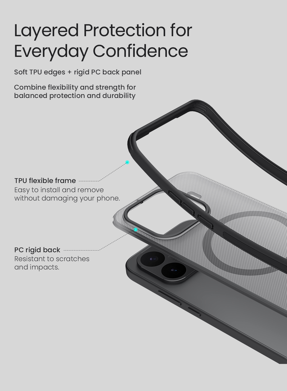Nillkin Super Frosted PRO Magnetic Zadný Kryt pre Xiaomi 17T Pro Black 