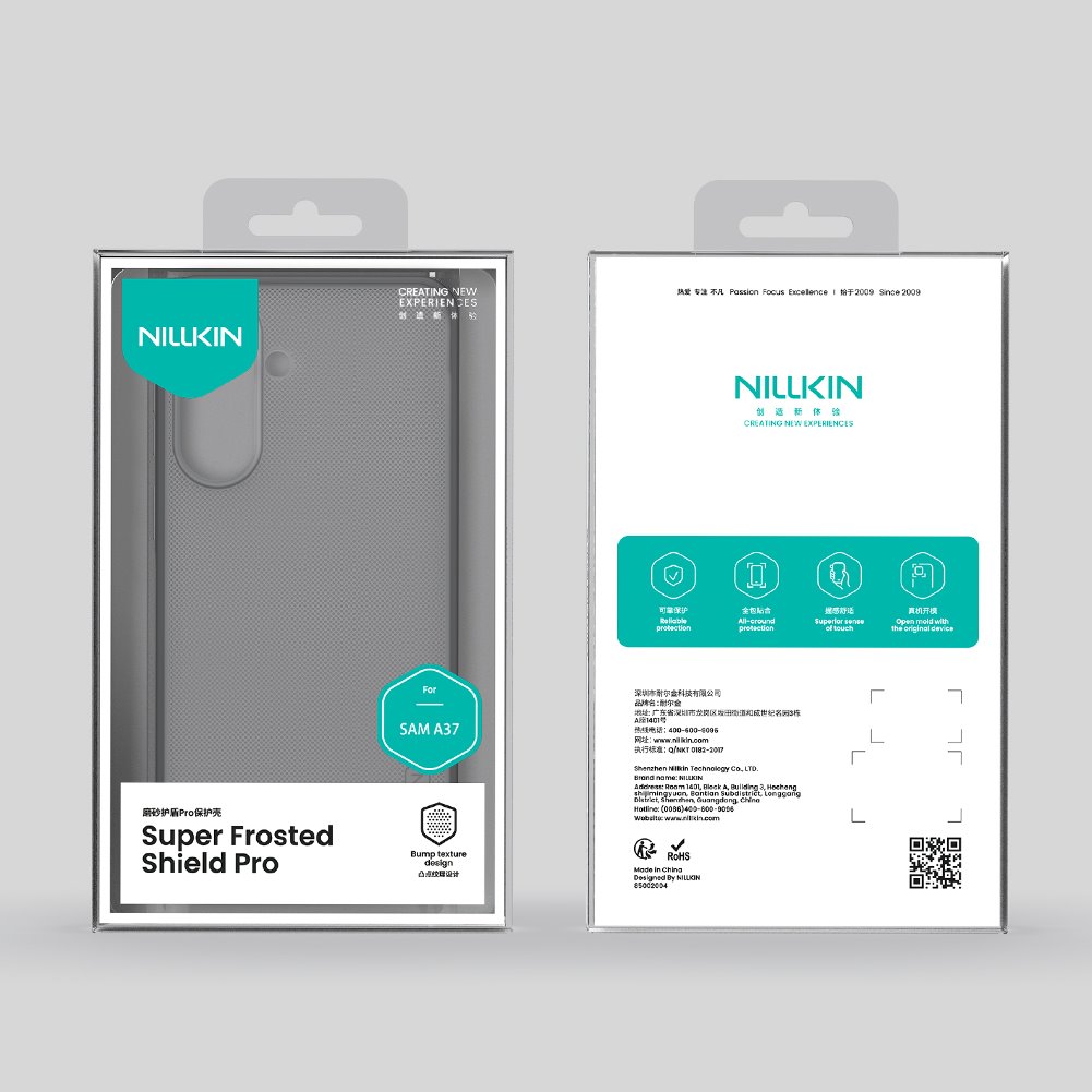 Nillkin Super Frosted PRO Zadný Kryt pre Samsung Galaxy A37 Transparent Black 