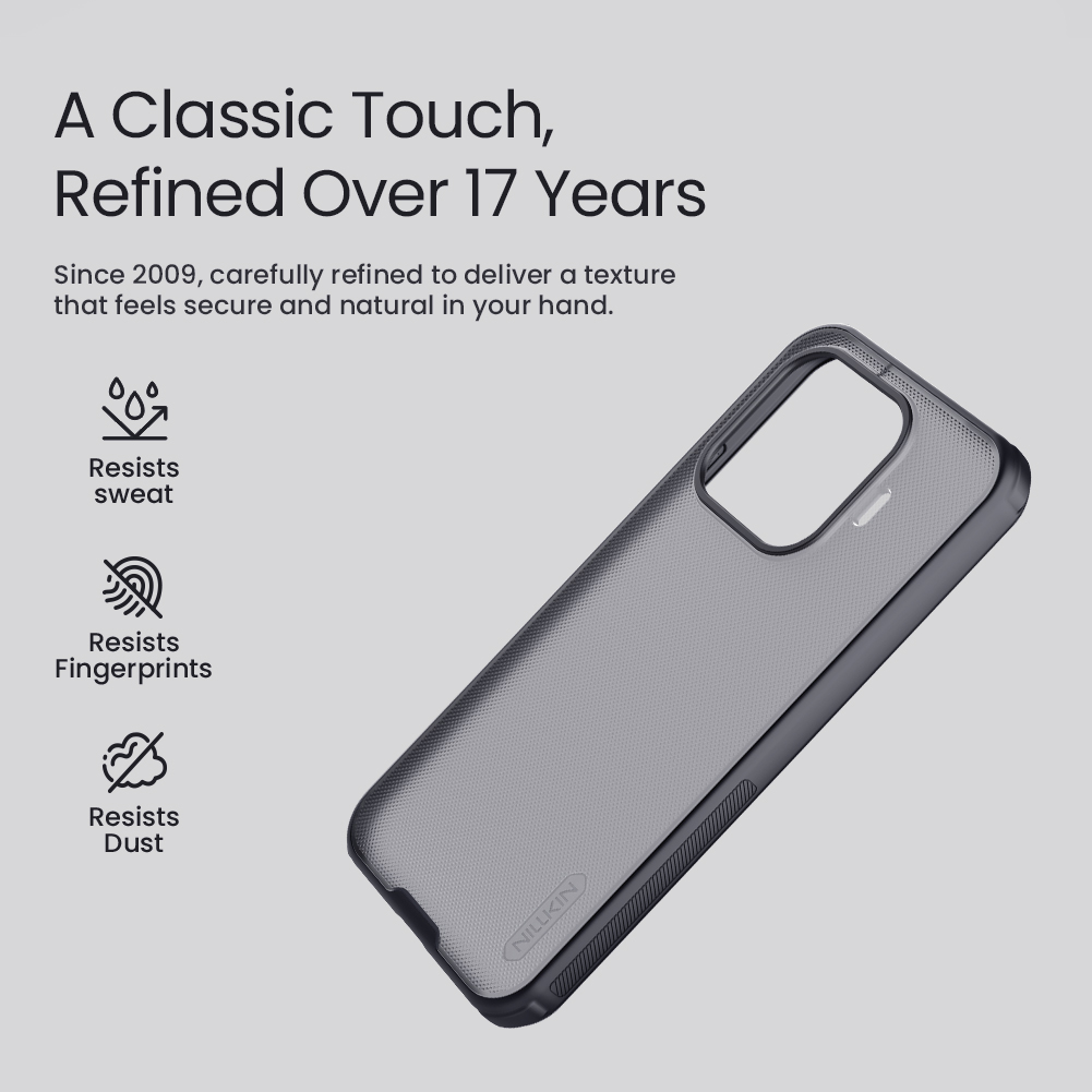 Nillkin Super Frosted PRO Zadný Kryt pre Xiaomi 17T Black 