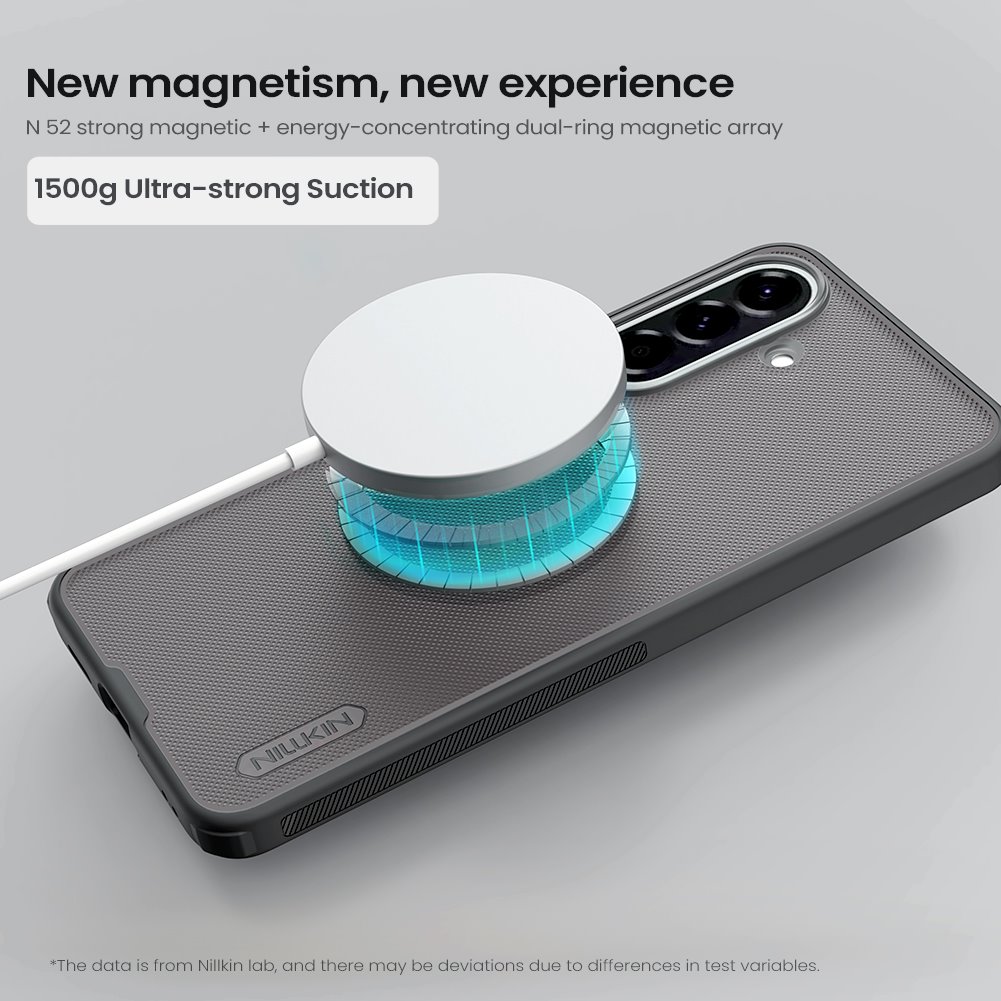 Nillkin Super Frosted PRO Magnetic Zadný Kryt pre Samsung Galaxy A57 Transparent Black 