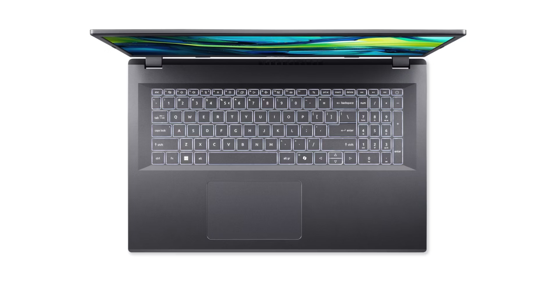 Acer Aspire 17/ A17-51M-55LF/ 5-120U/ 17, 3"/ FHD/ 16GB/ 512GB/ Intel int/ bez OS/ Gray/ 2R 