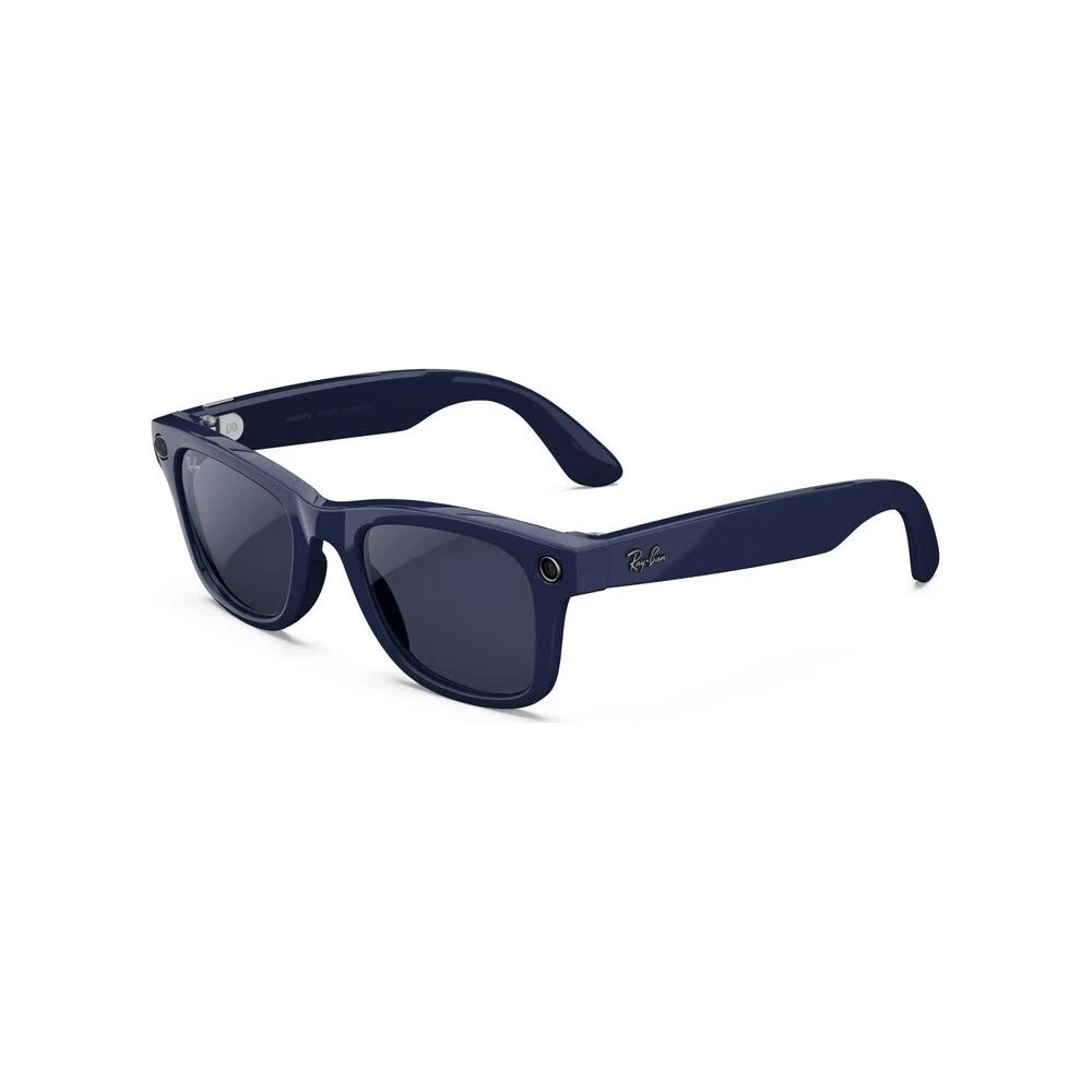 Meta Ray-Ban Gen2 Wayfarer, Shiny Cosmic Blue/ Clear/ SapphireTransitions (Large) 